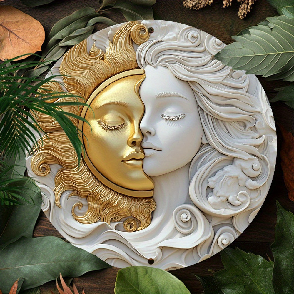 Sun and Moon Goddess Round