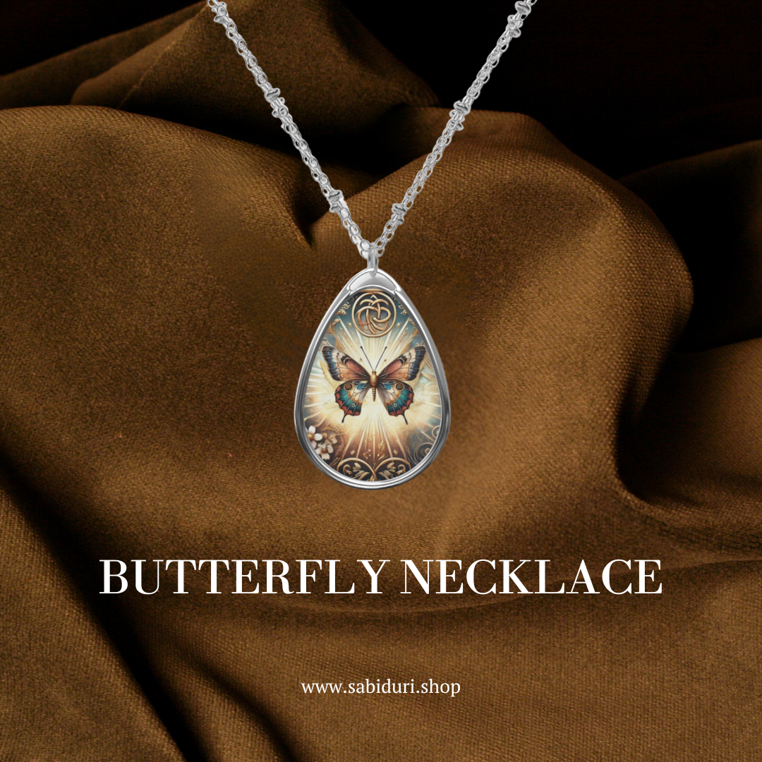 Butterfly Spirit Animal Necklace