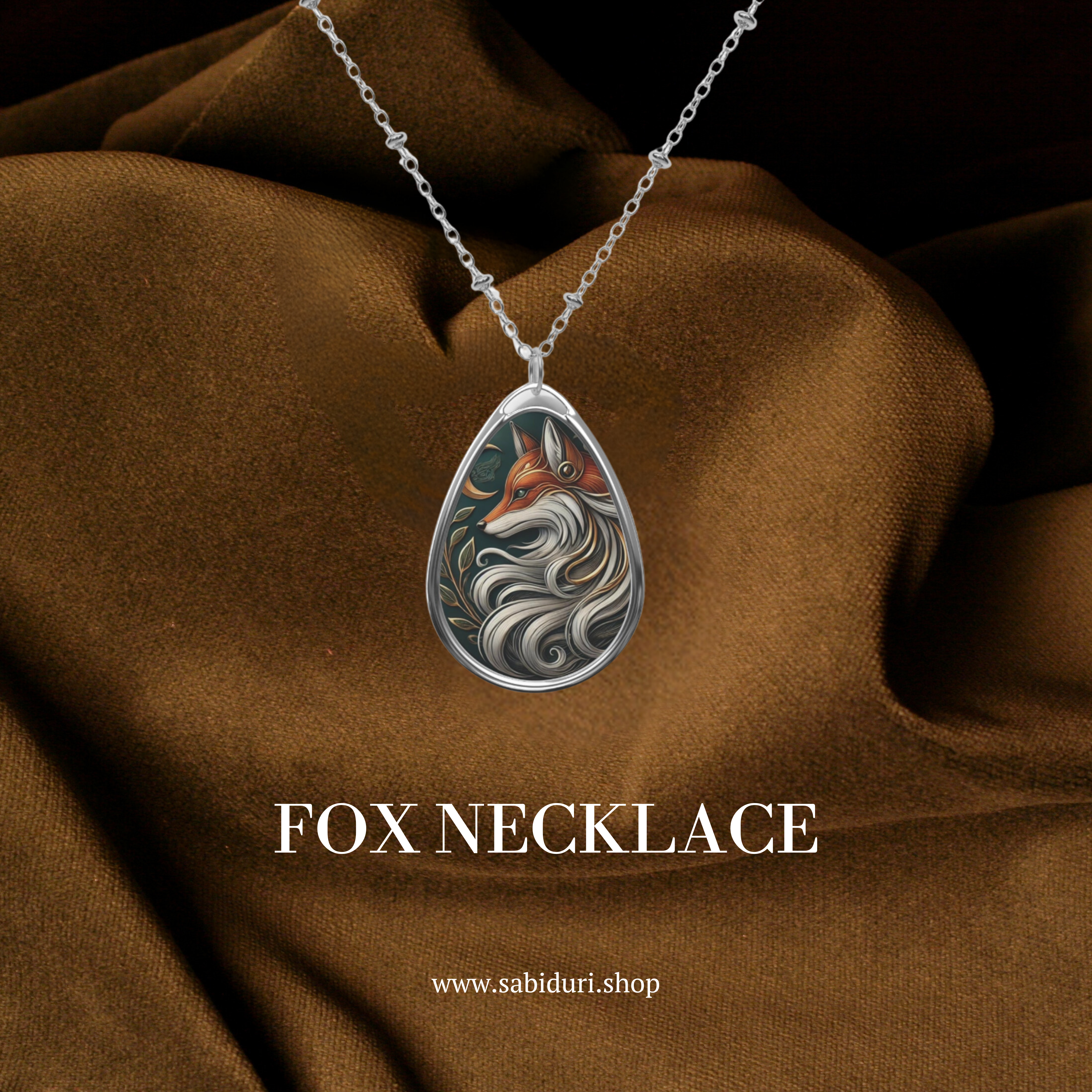 Fox Spirit Animal Necklace