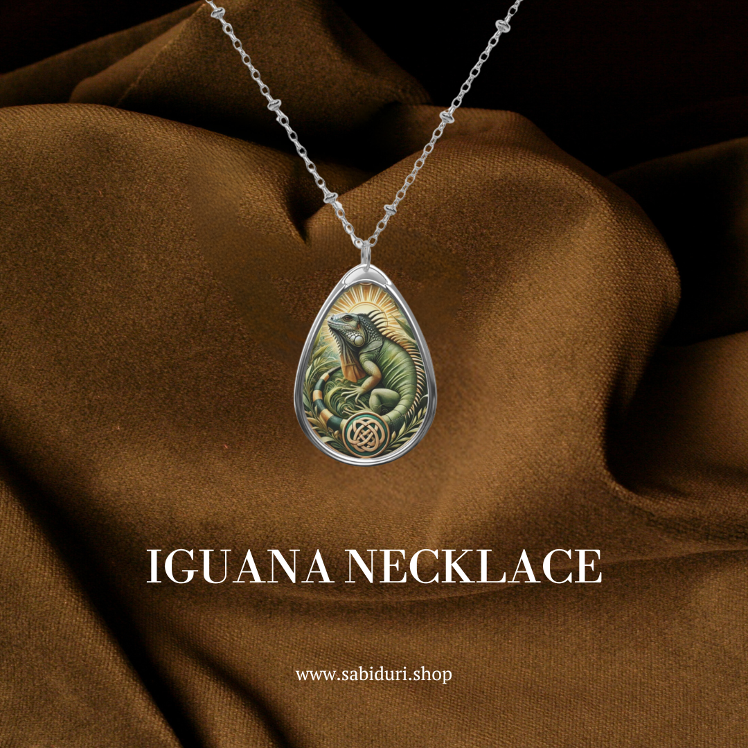 Iguana Spirit Animal Necklace