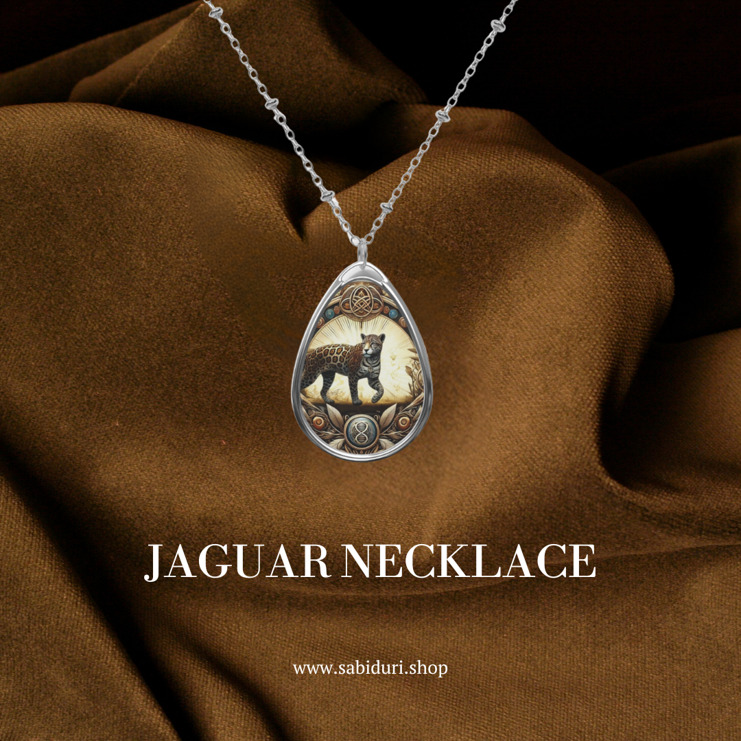 Jaguar Spirit Animal Necklace