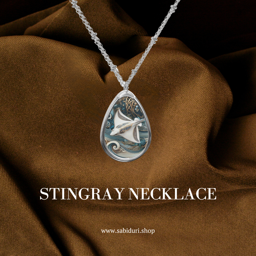 Stingray Spirit Animal Necklace