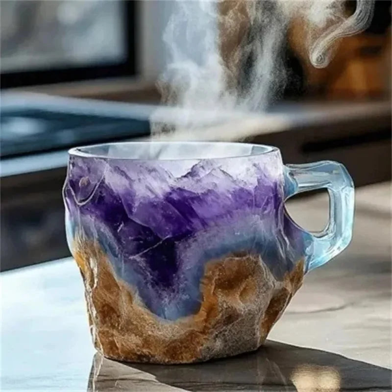 Mineral Crystal Mugs – Elevate Every Sip with Beauty and Serenity