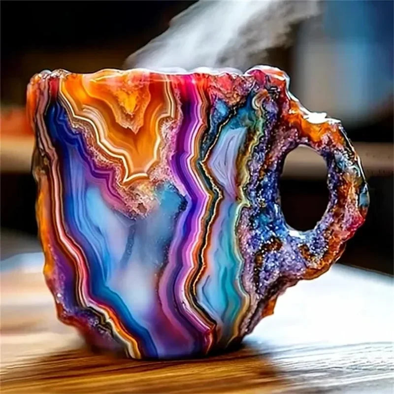 Mineral Crystal Mugs – Elevate Every Sip with Beauty and Serenity