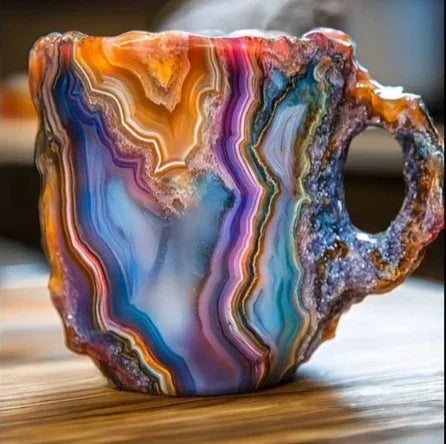 Mineral Crystal Mugs – Elevate Every Sip with Beauty and Serenity