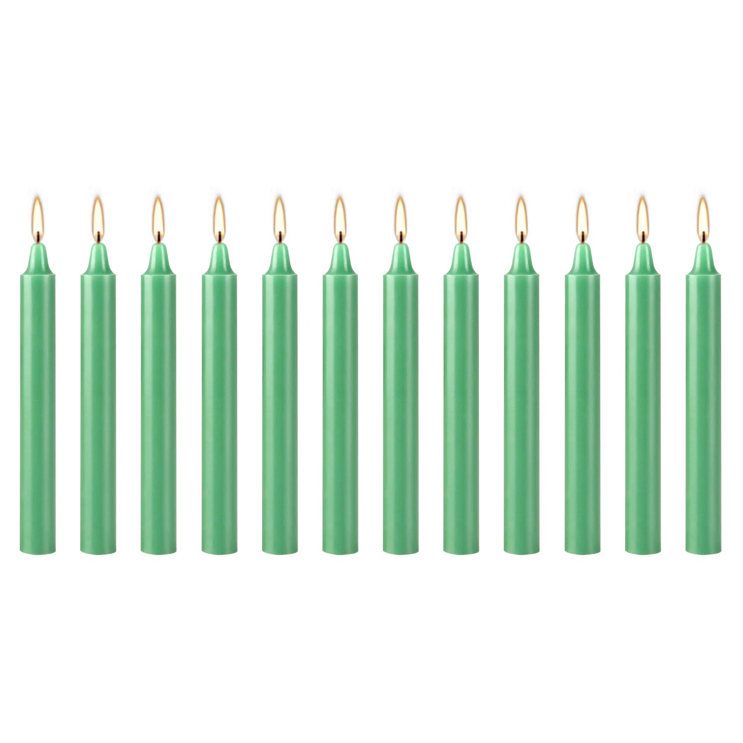 Green "Natural Healing" Witchcraft Candles