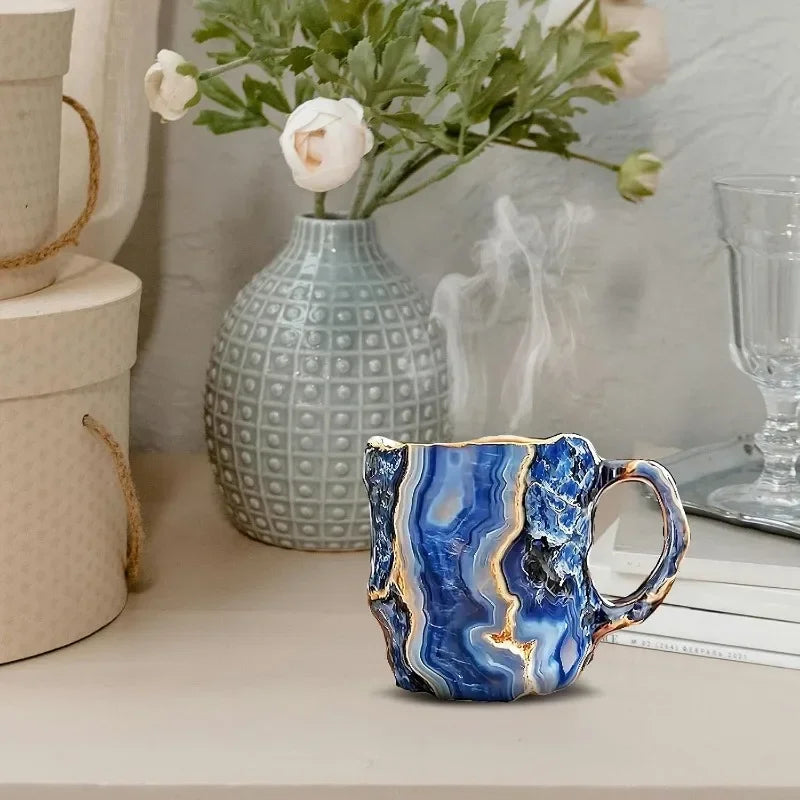 Mineral Crystal Mugs – Elevate Every Sip with Beauty and Serenity