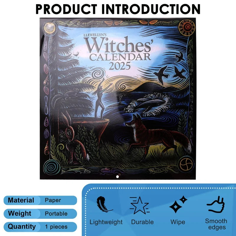 Witches Calendar 2025