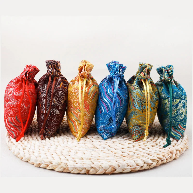 Brocade Pendulum Cloth Bag