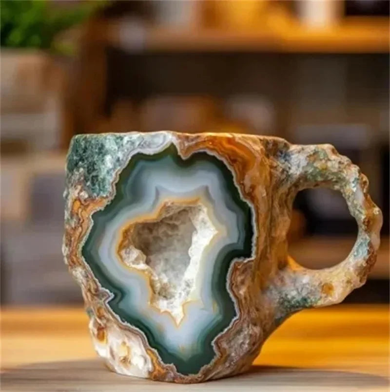 Mineral Crystal Mugs – Elevate Every Sip with Beauty and Serenity