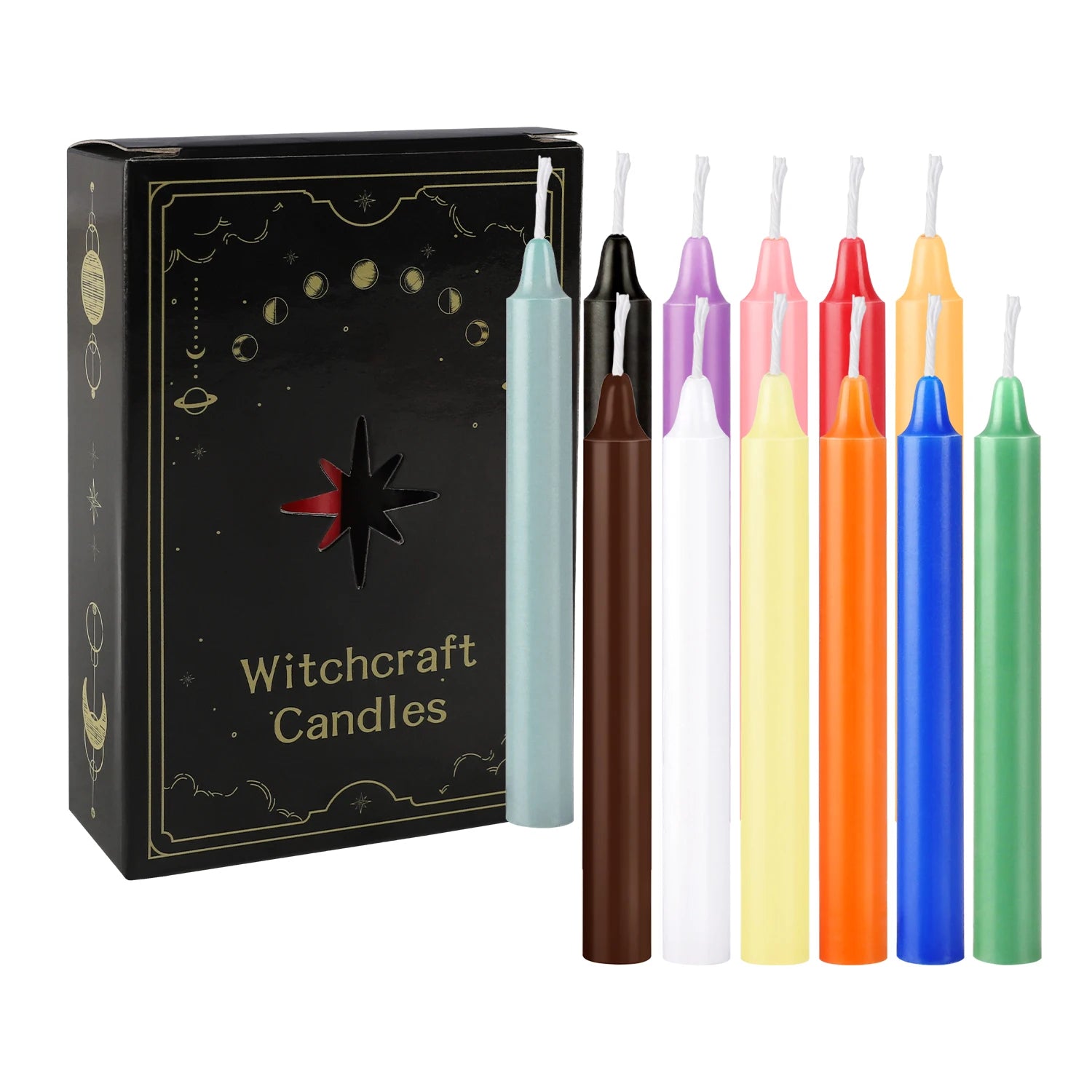 Set di 12 Candele di Stregoneria