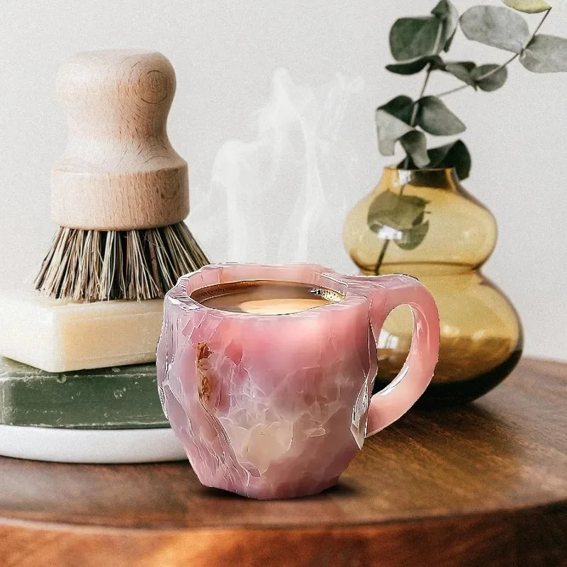 Mineral Crystal Mugs – Elevate Every Sip with Beauty and Serenity