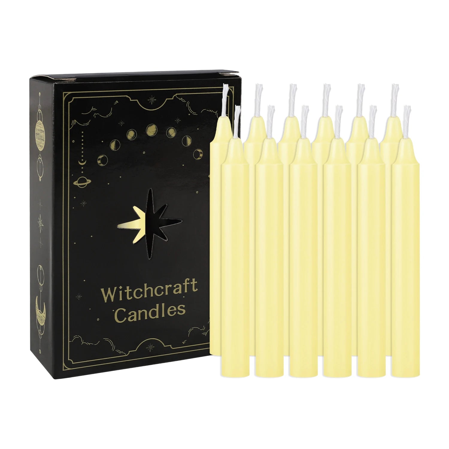 Yellow "Happiness" Witchcraft Candles