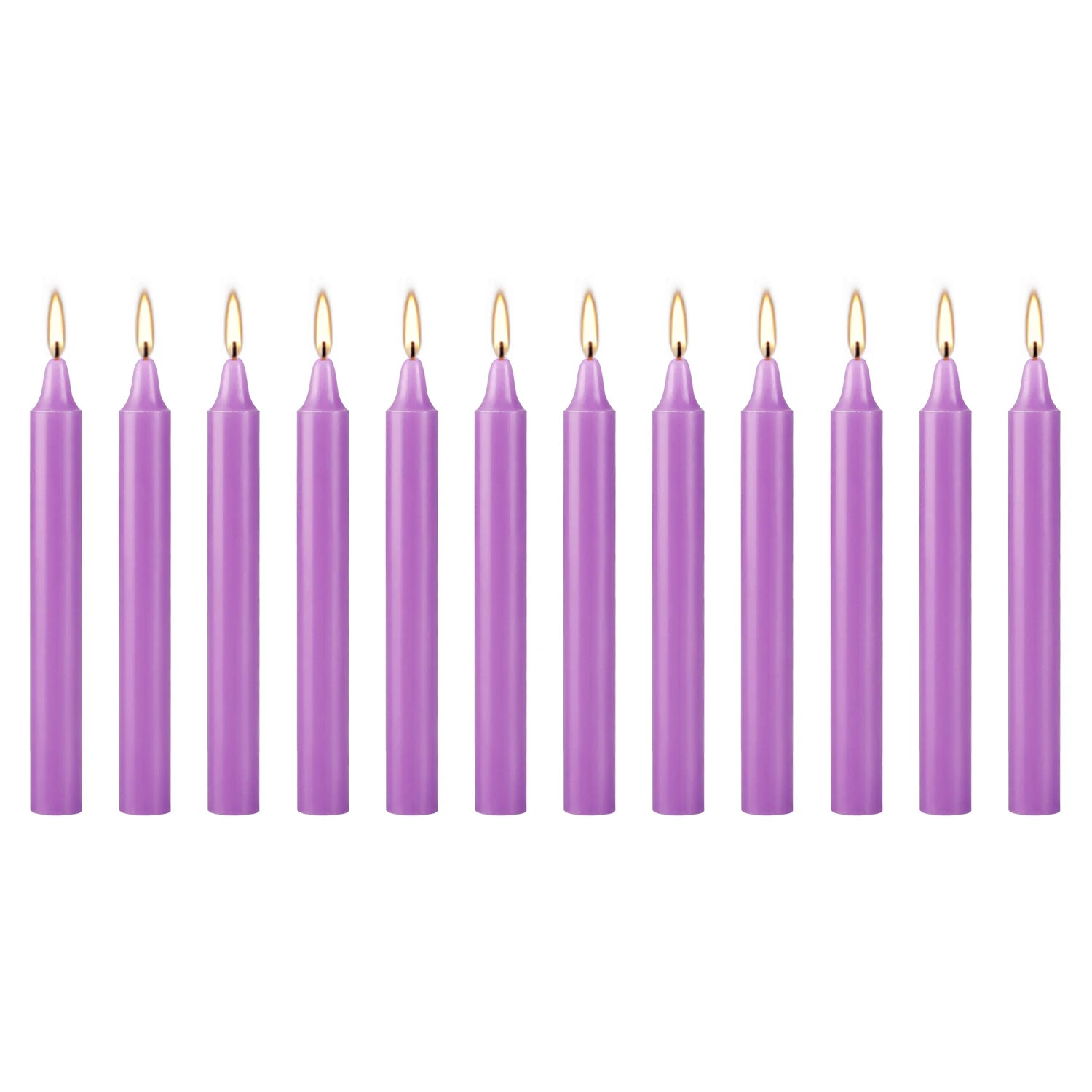 Purple "Spiritual" Witchcraft candles