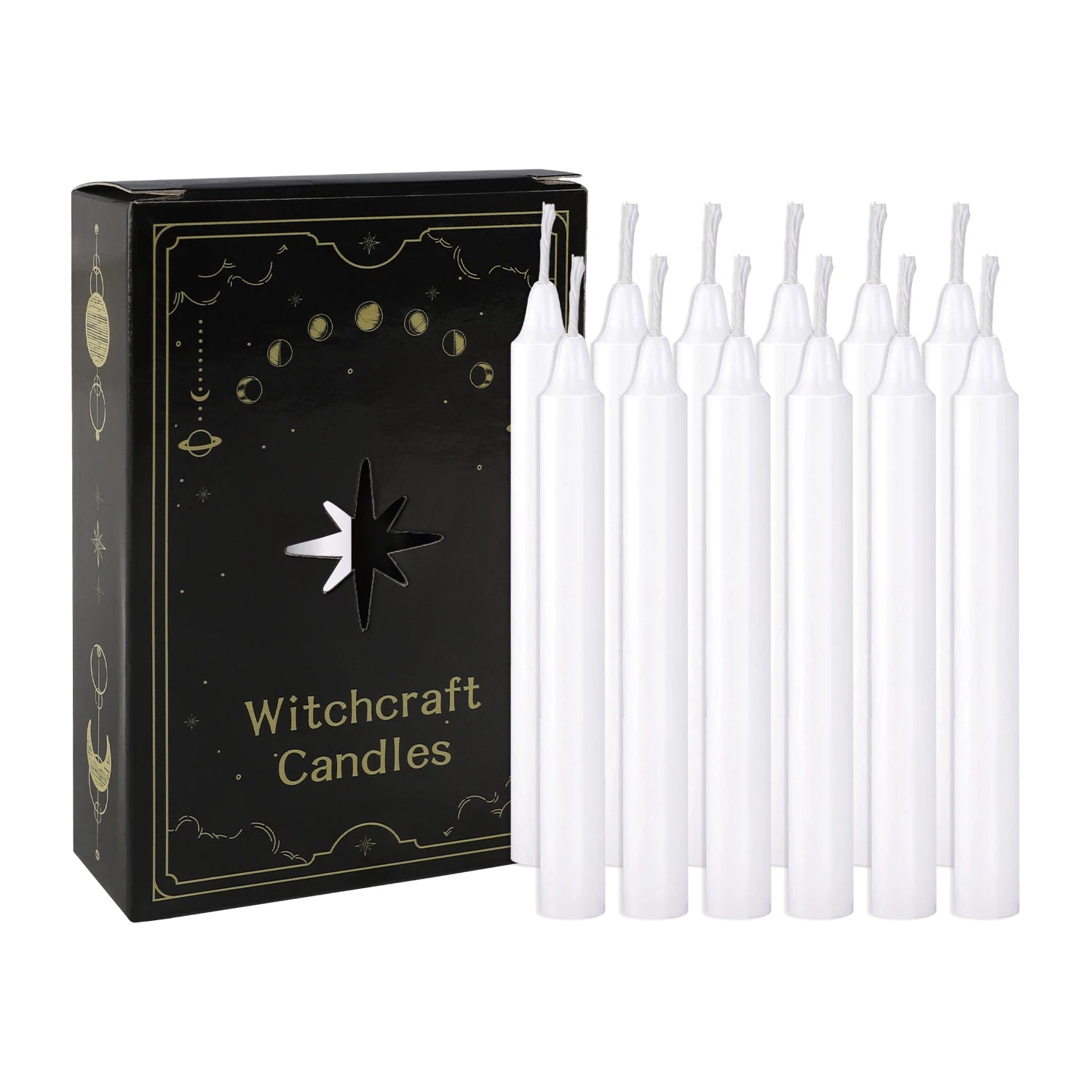 White "Innocence" Witchcraft Candles