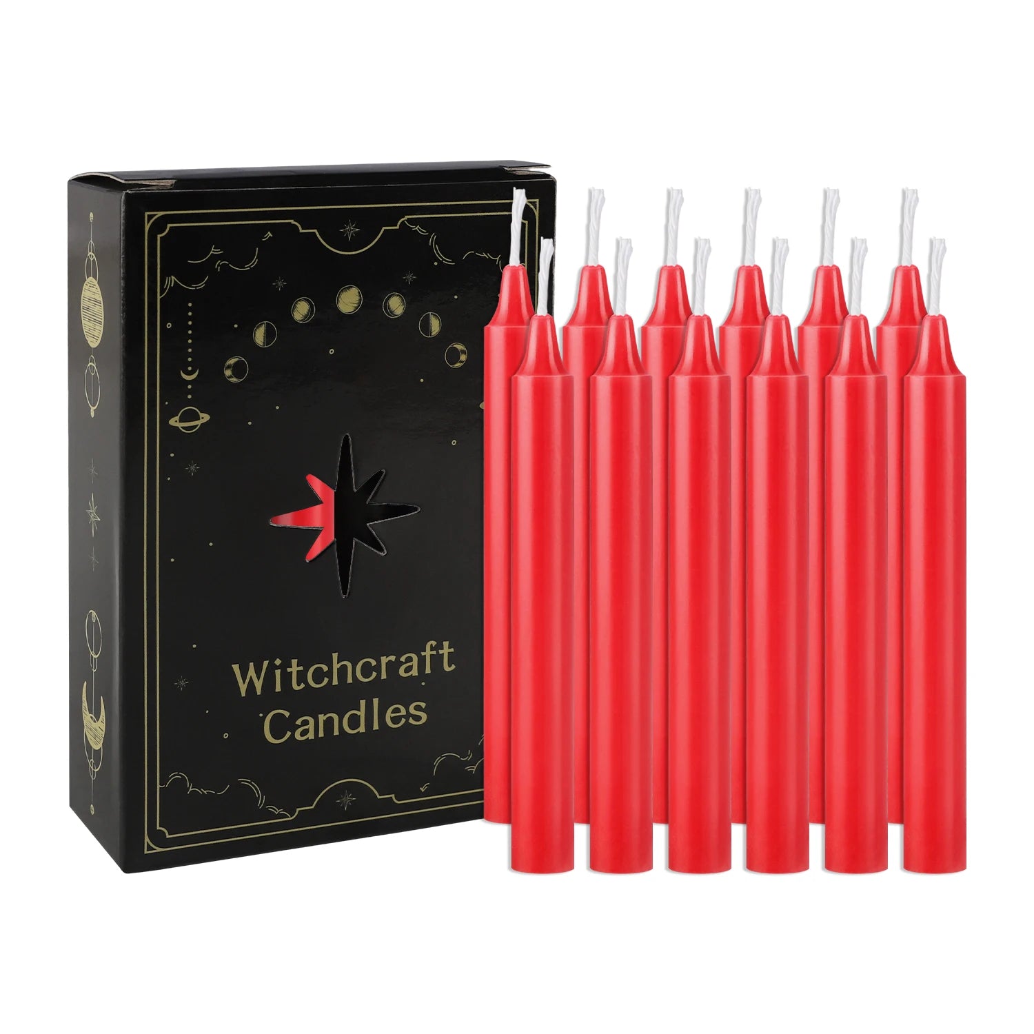 Red "Emotions" Witchcraft Candles