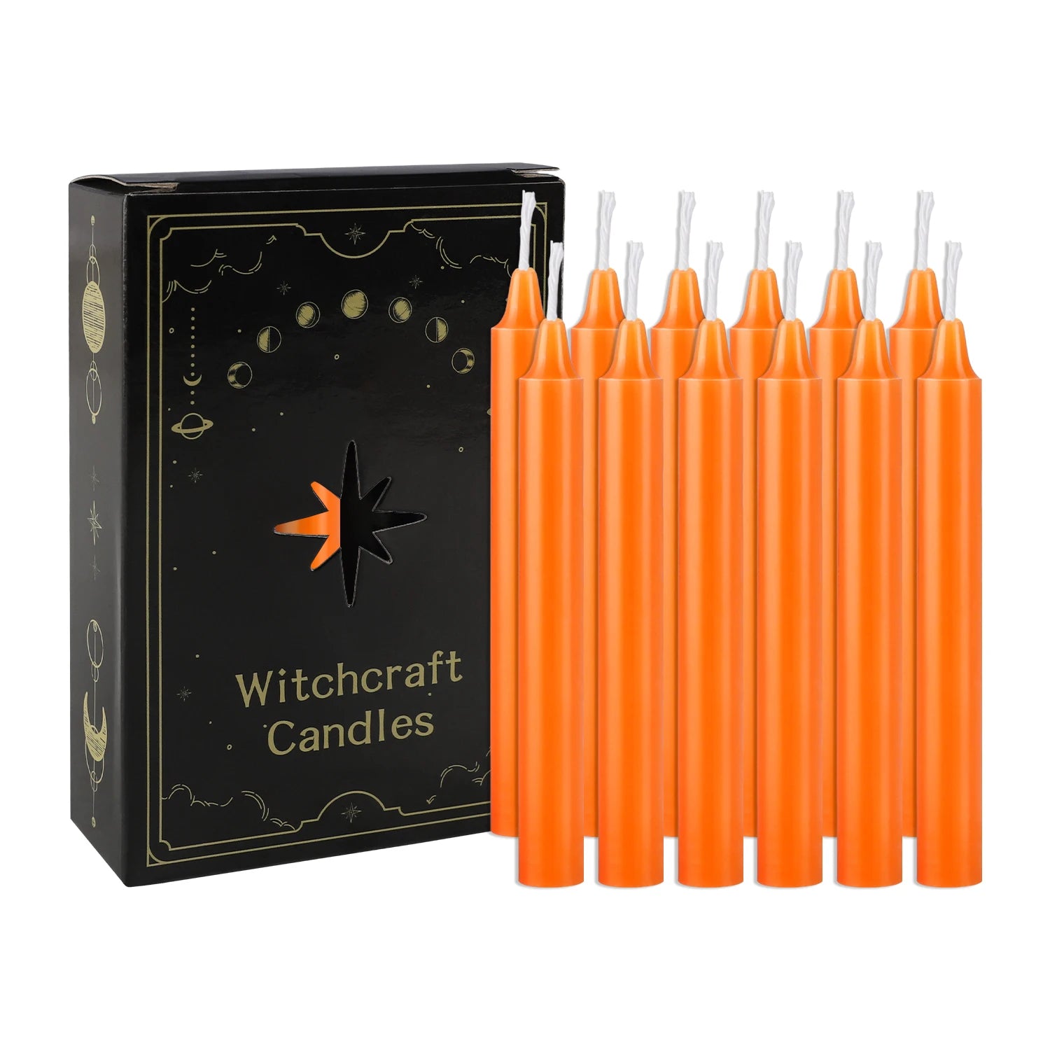 Orange "Creativity" Witchcraft Candles