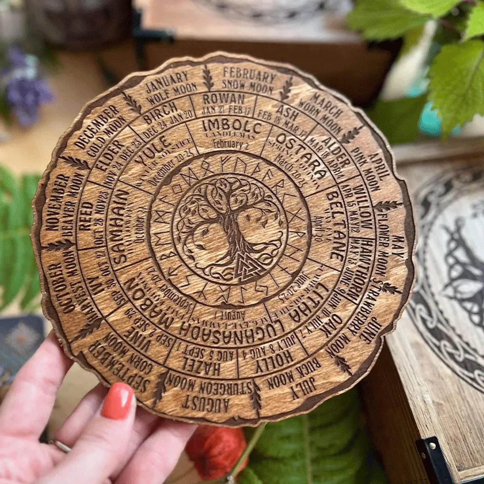 the Celtic Wheel – The Calendar of the Soul