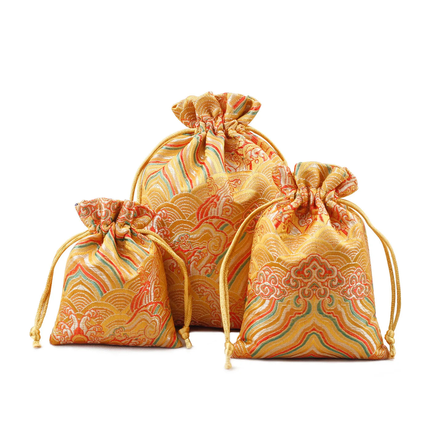 Brocade Pendulum Cloth Bag