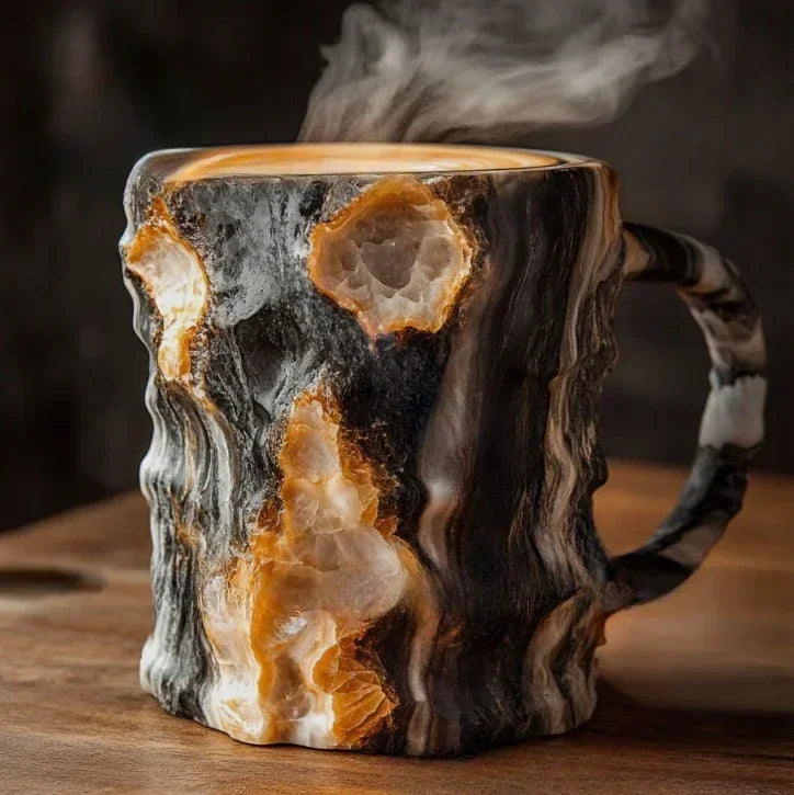 Mineral Crystal Mugs – Elevate Every Sip with Beauty and Serenity