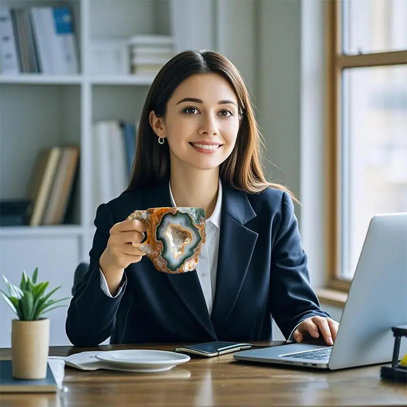 Mineral Crystal Mugs – Elevate Every Sip with Beauty and Serenity