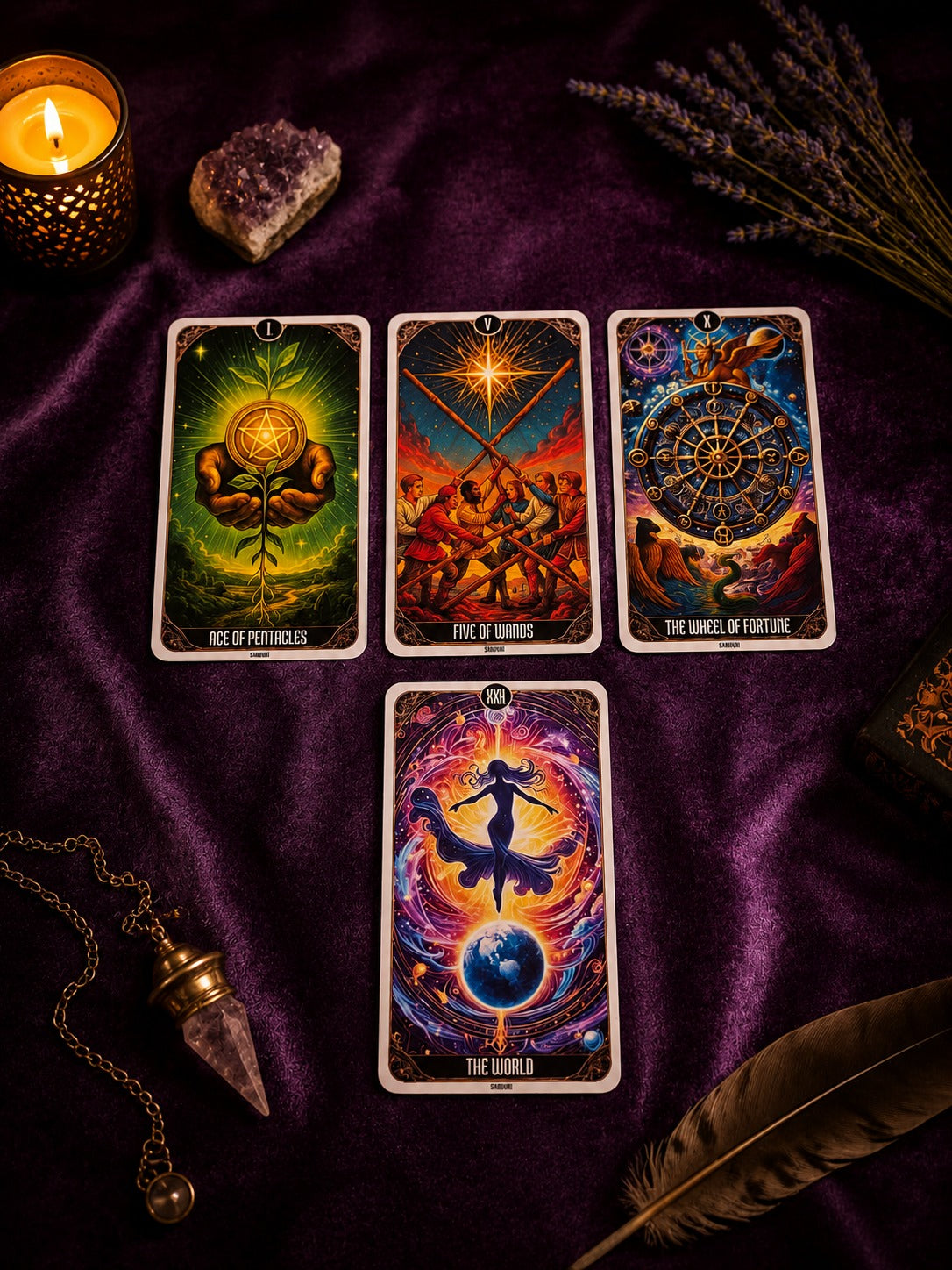 Jeu de Tarot Sabiduri