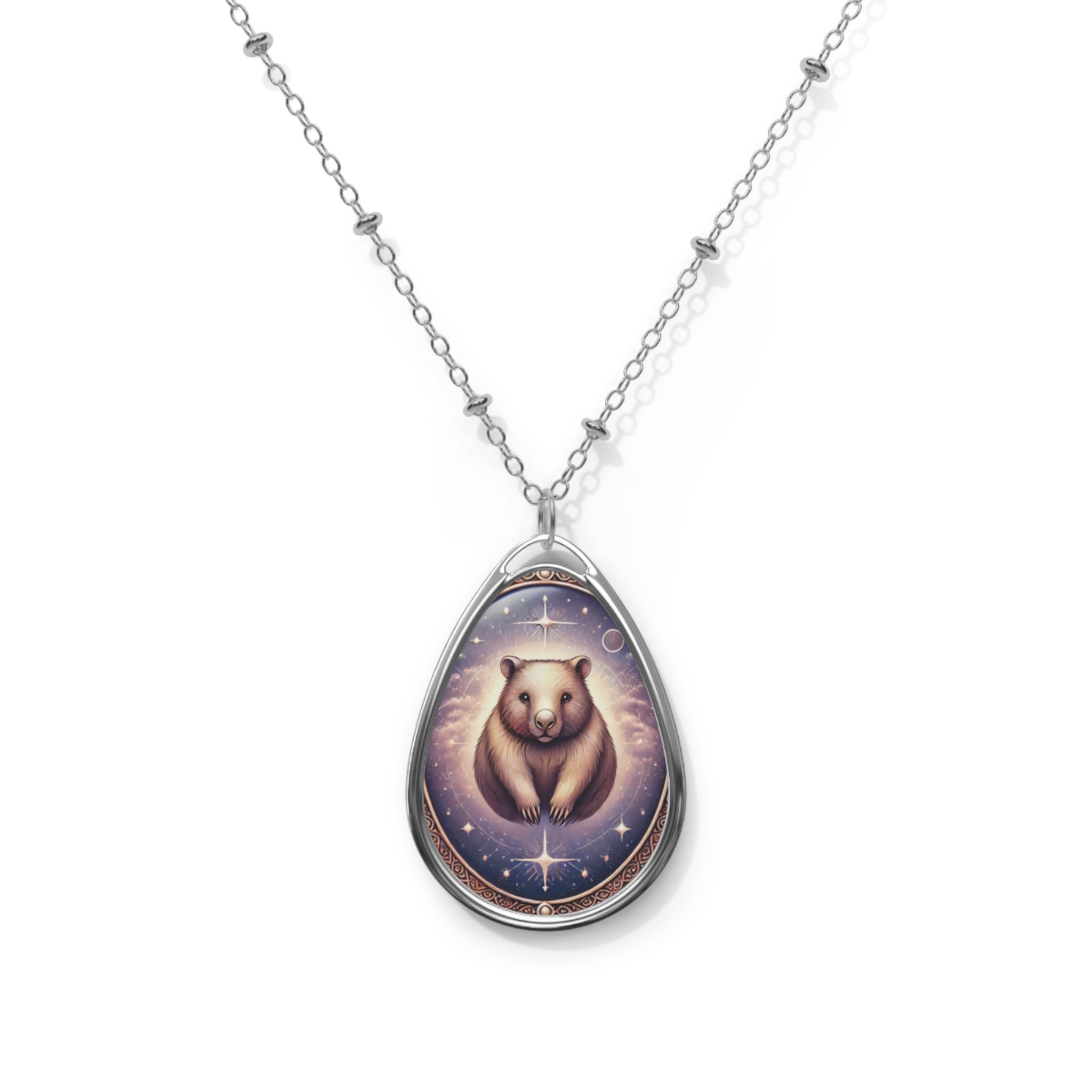 Wombat Spirit Animal Necklace