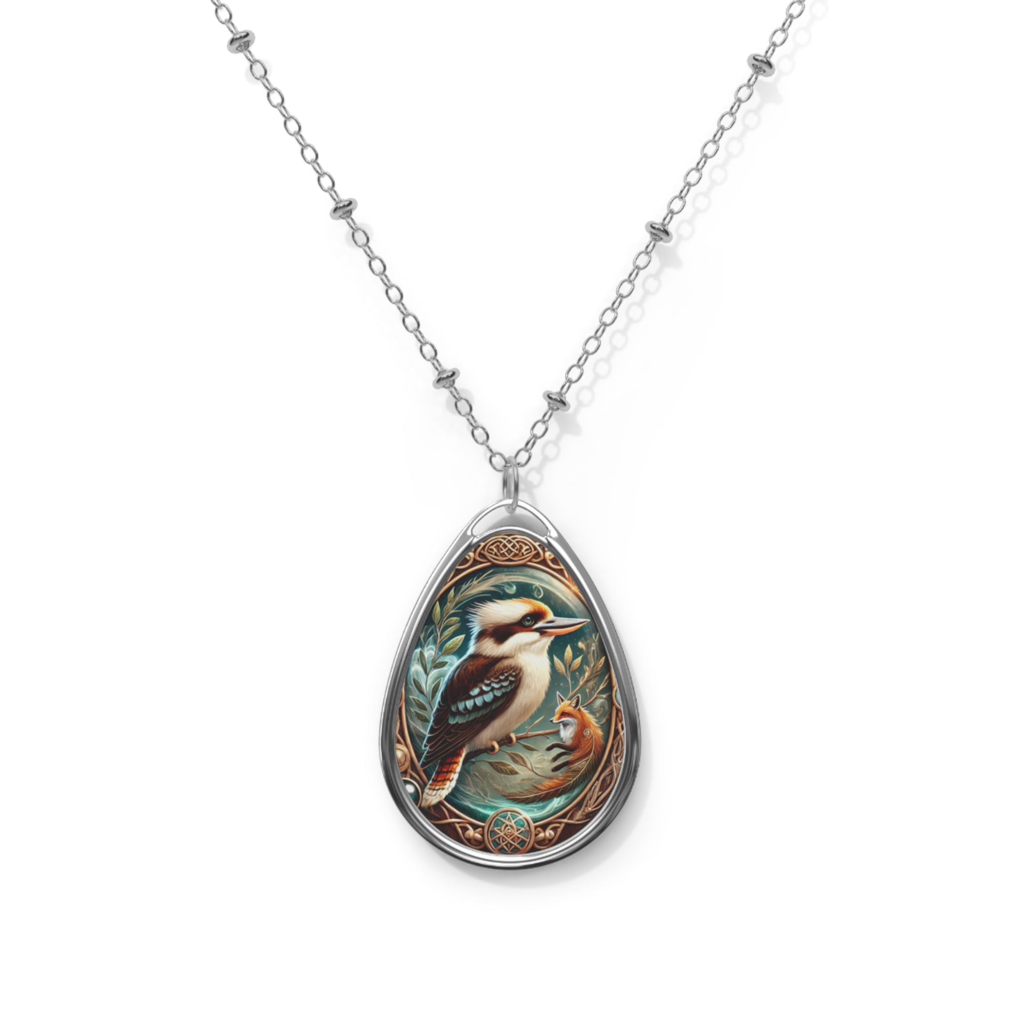 Kookaburra Spirit Animal Necklace