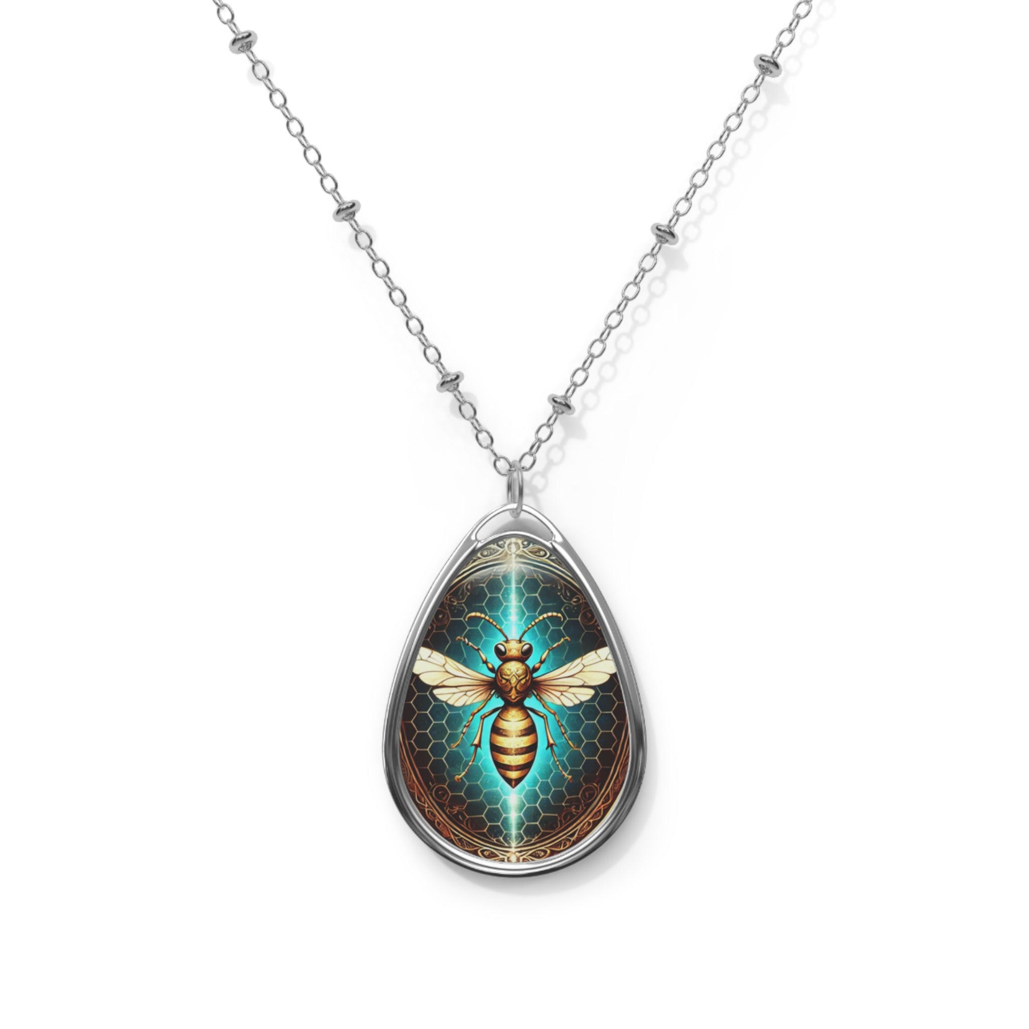 Wasp Spirit Animal Necklace