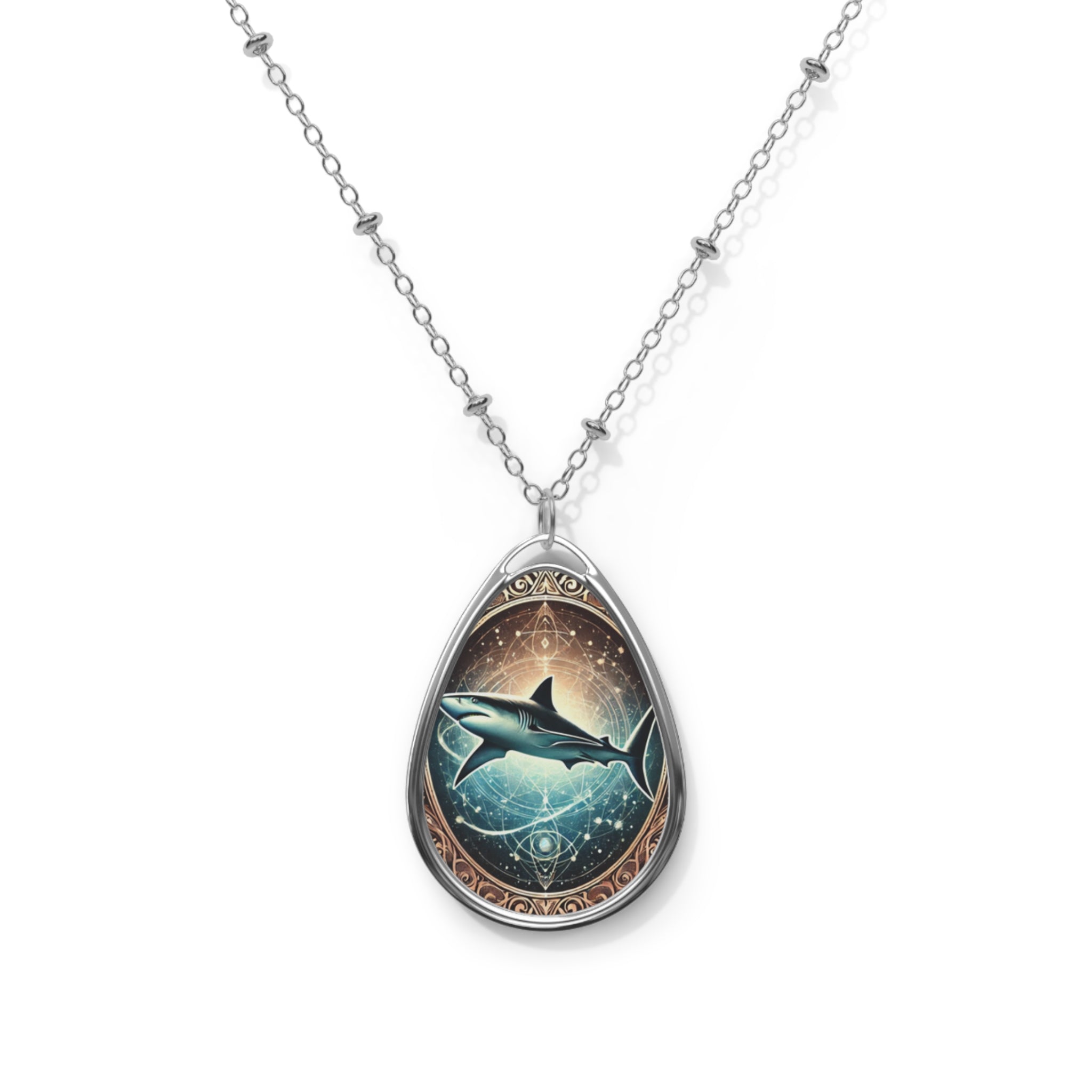 Shark Spirit Animal Necklace