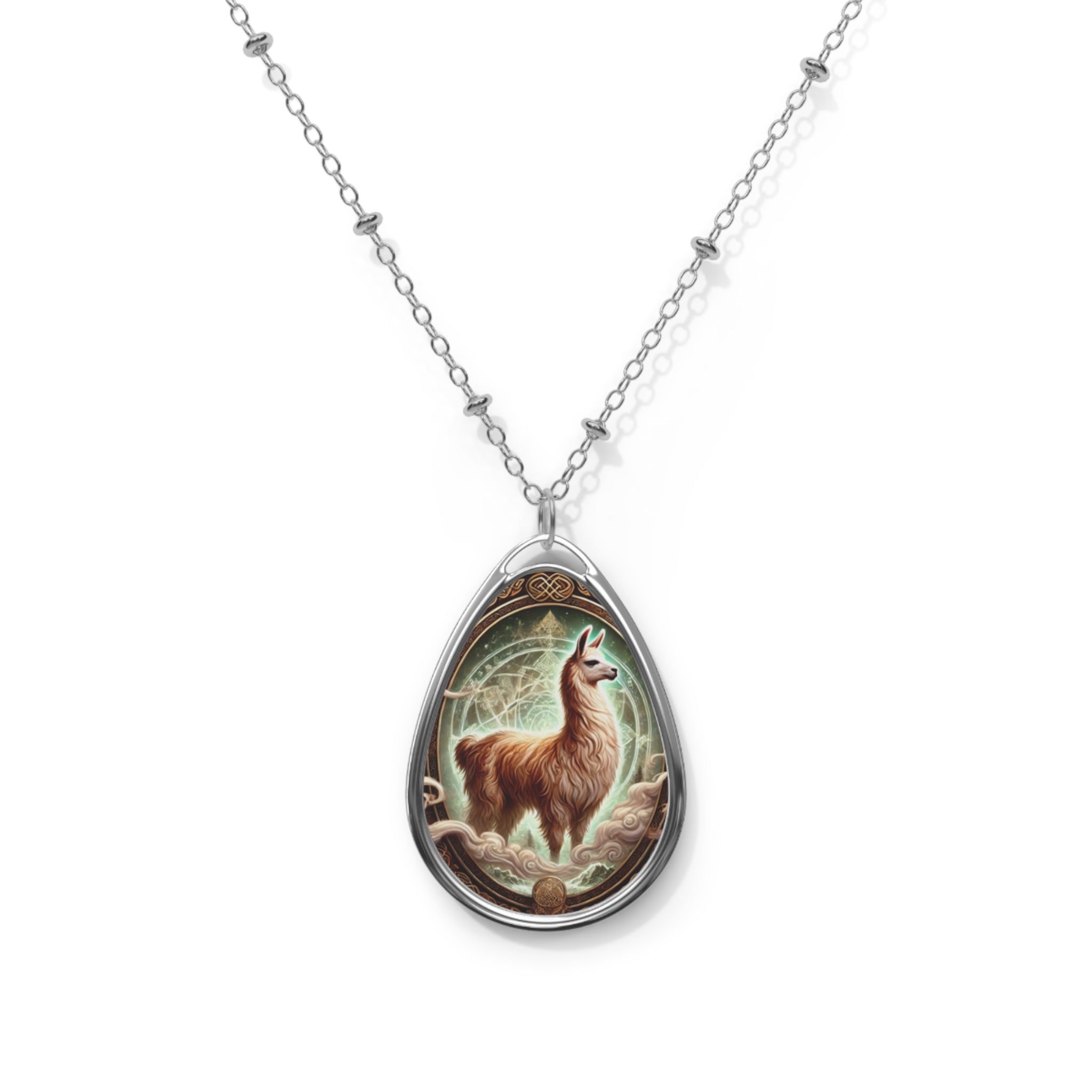 Llama Spirit Animal Necklace