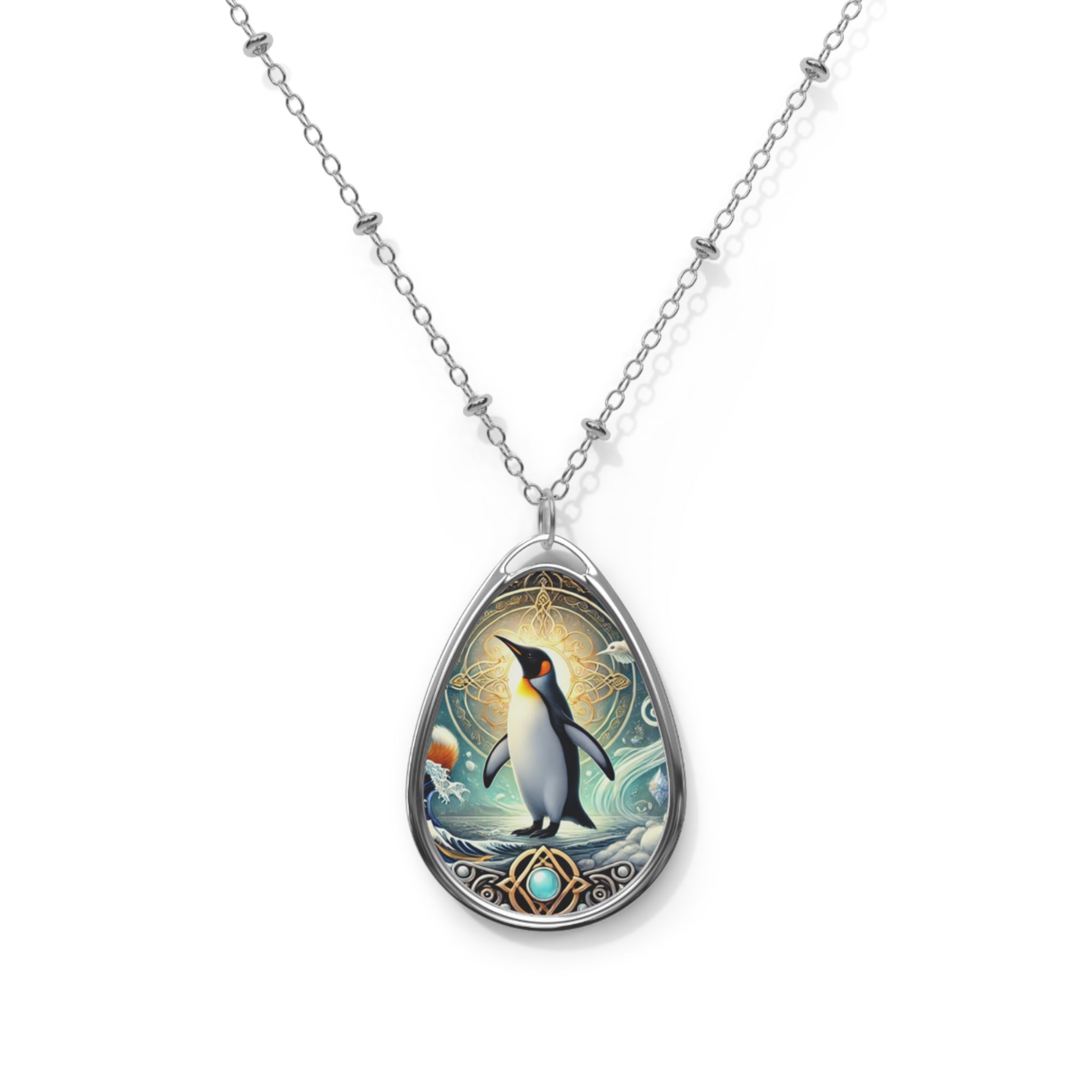 Penguin Spirit Animal Necklace