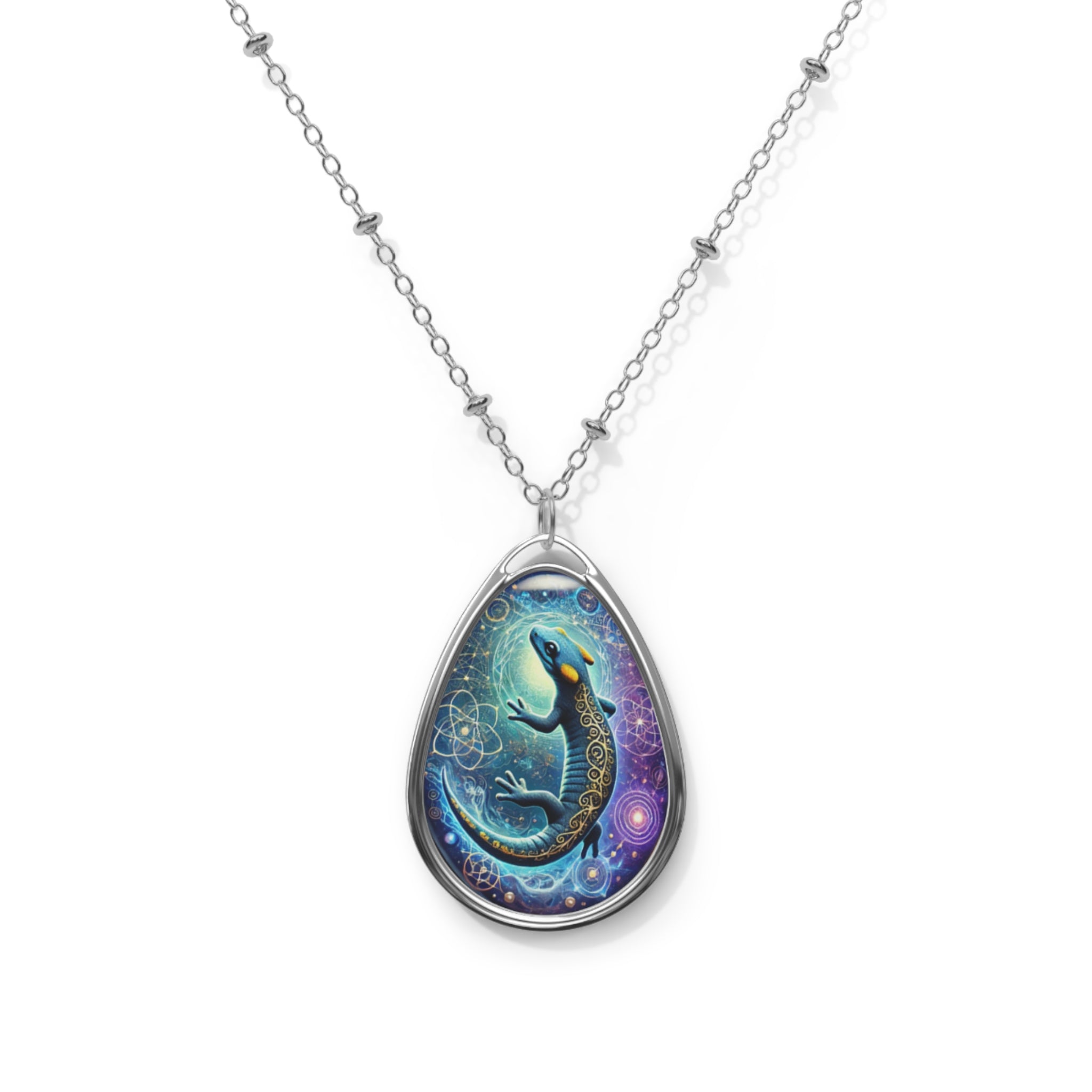 Salamander Spirit Animal Necklace