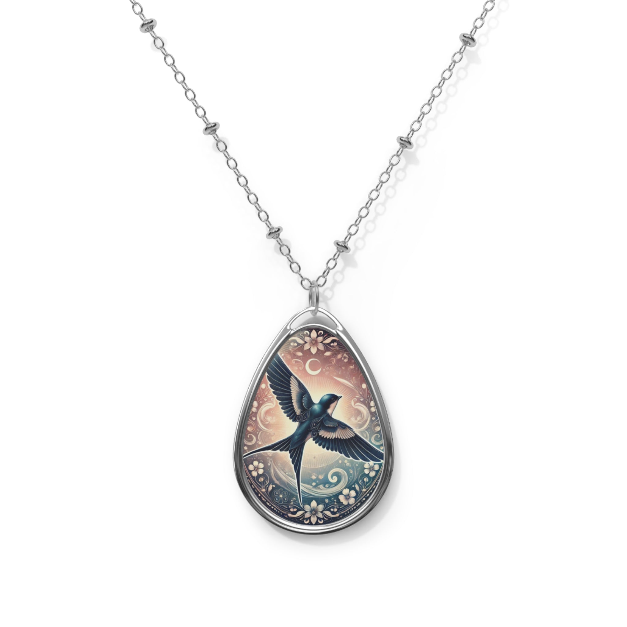 Swallow Spirit Animal Necklace