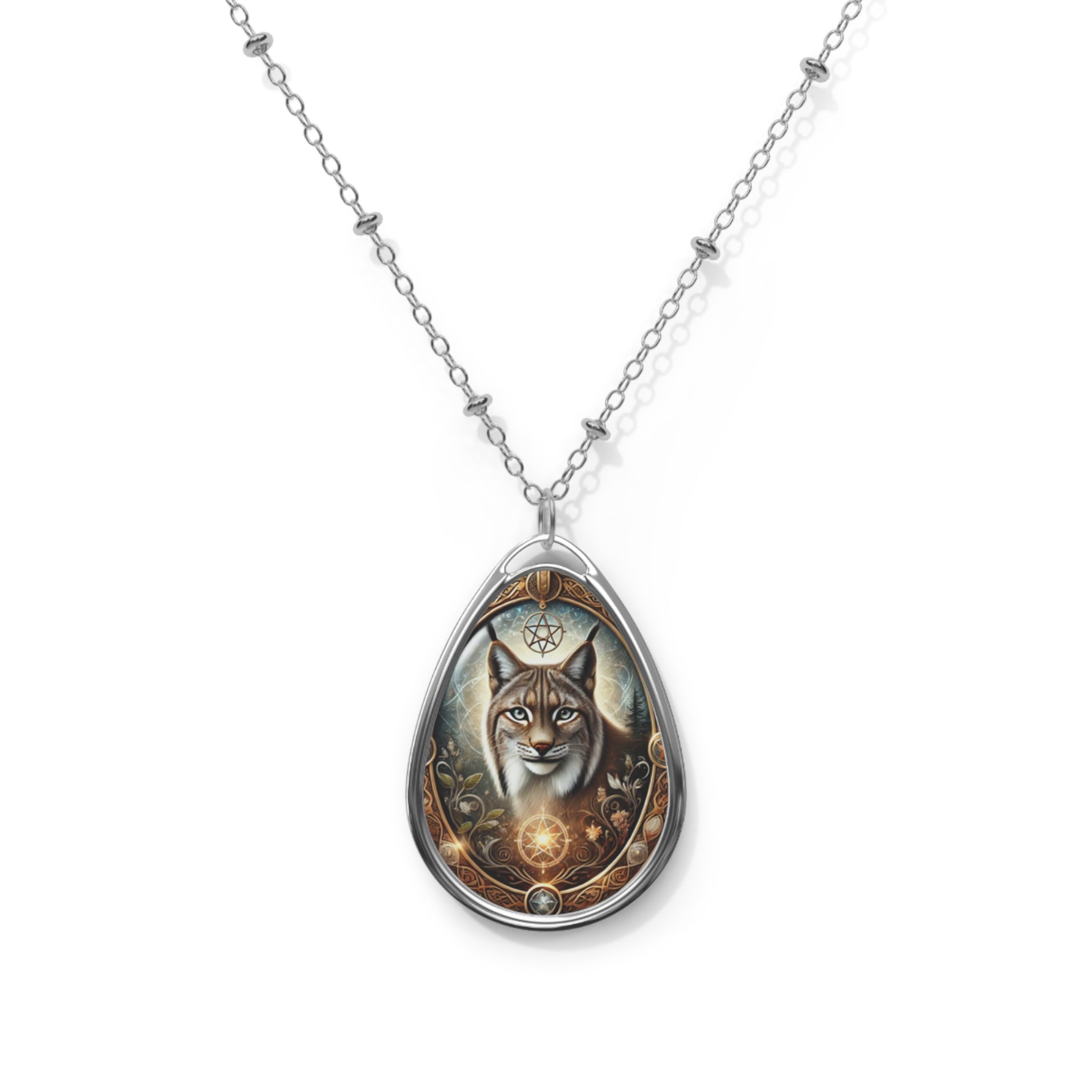 Lynx Spirit Animal Necklace