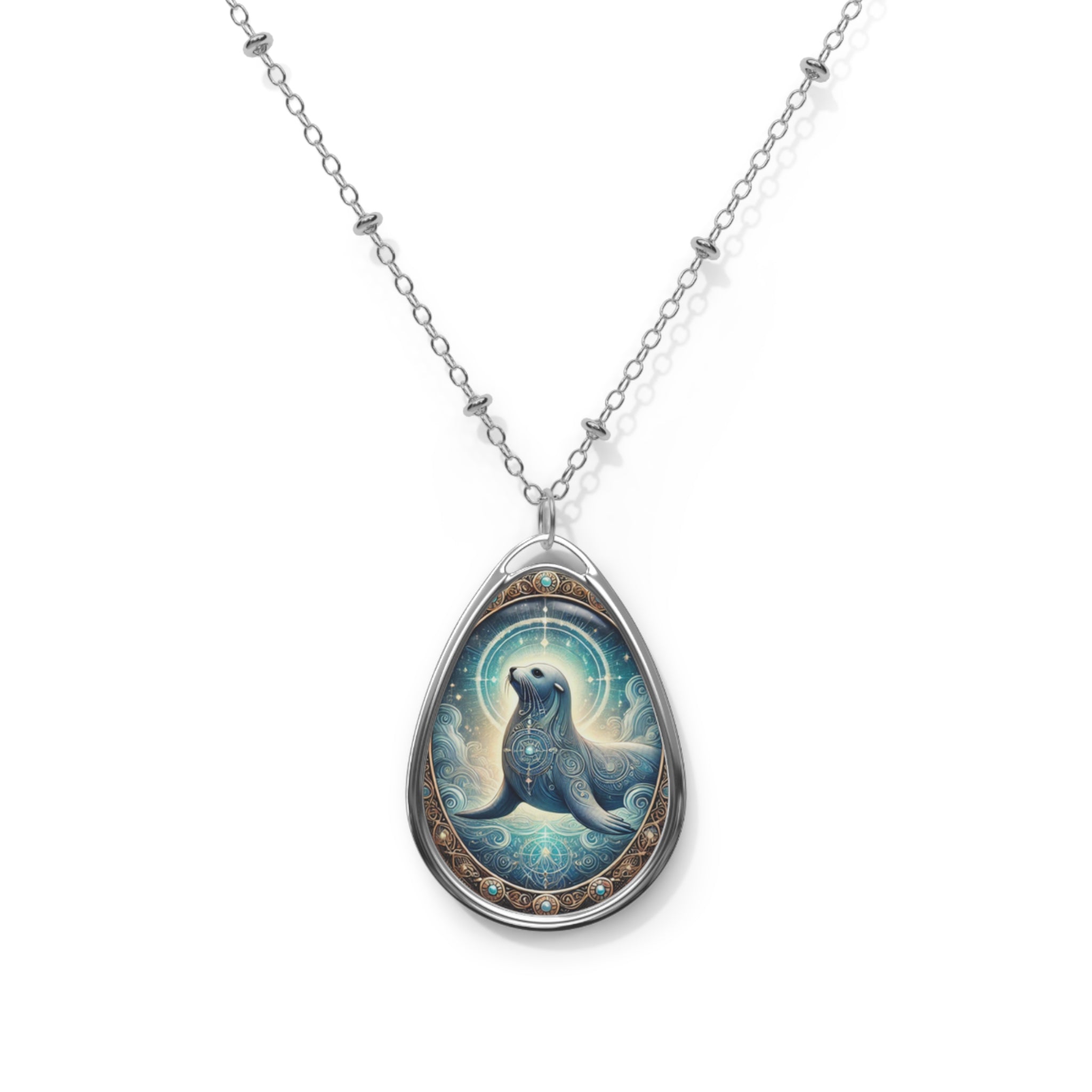 Seal Spirit Animal Necklace