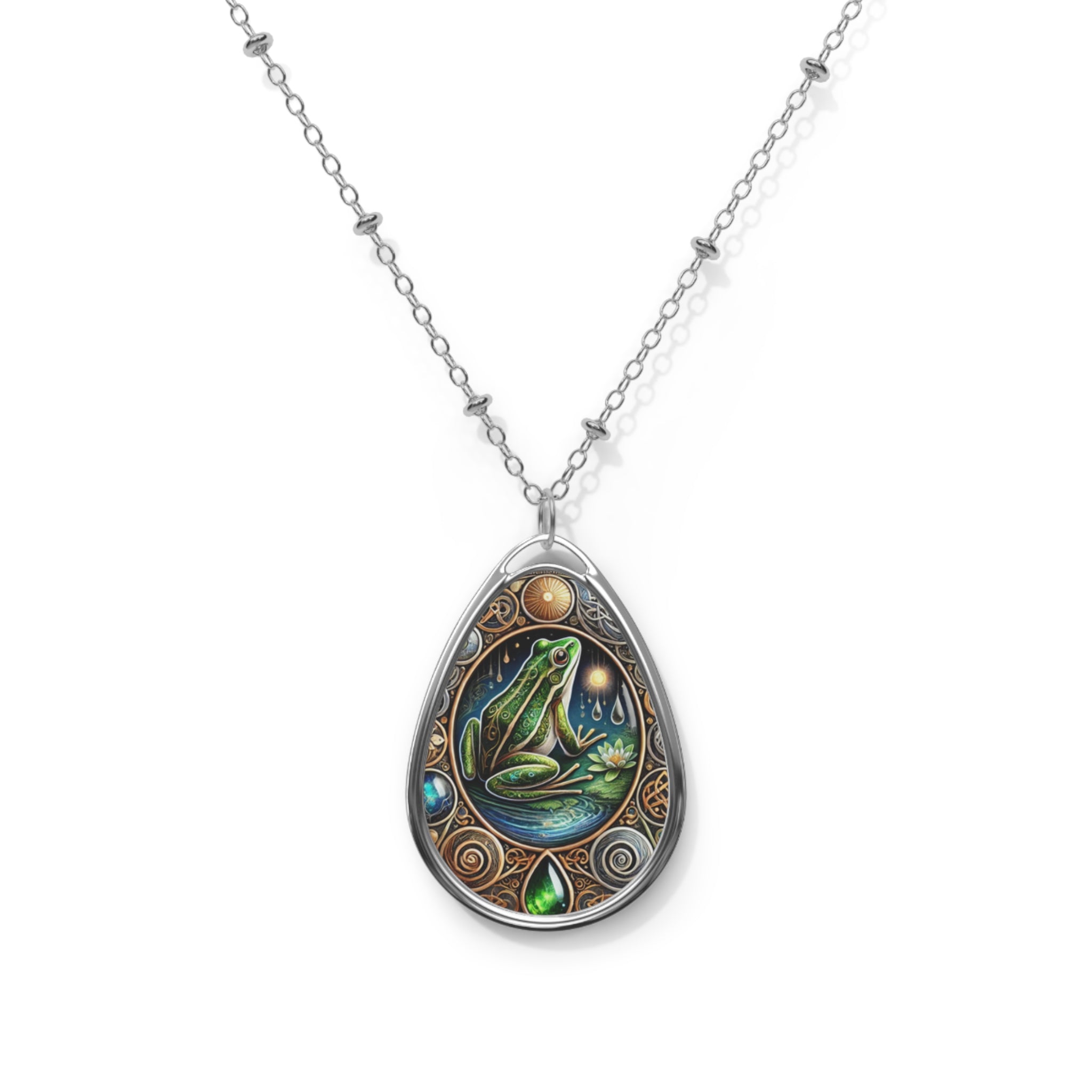 Frog Spirit Animal Necklace