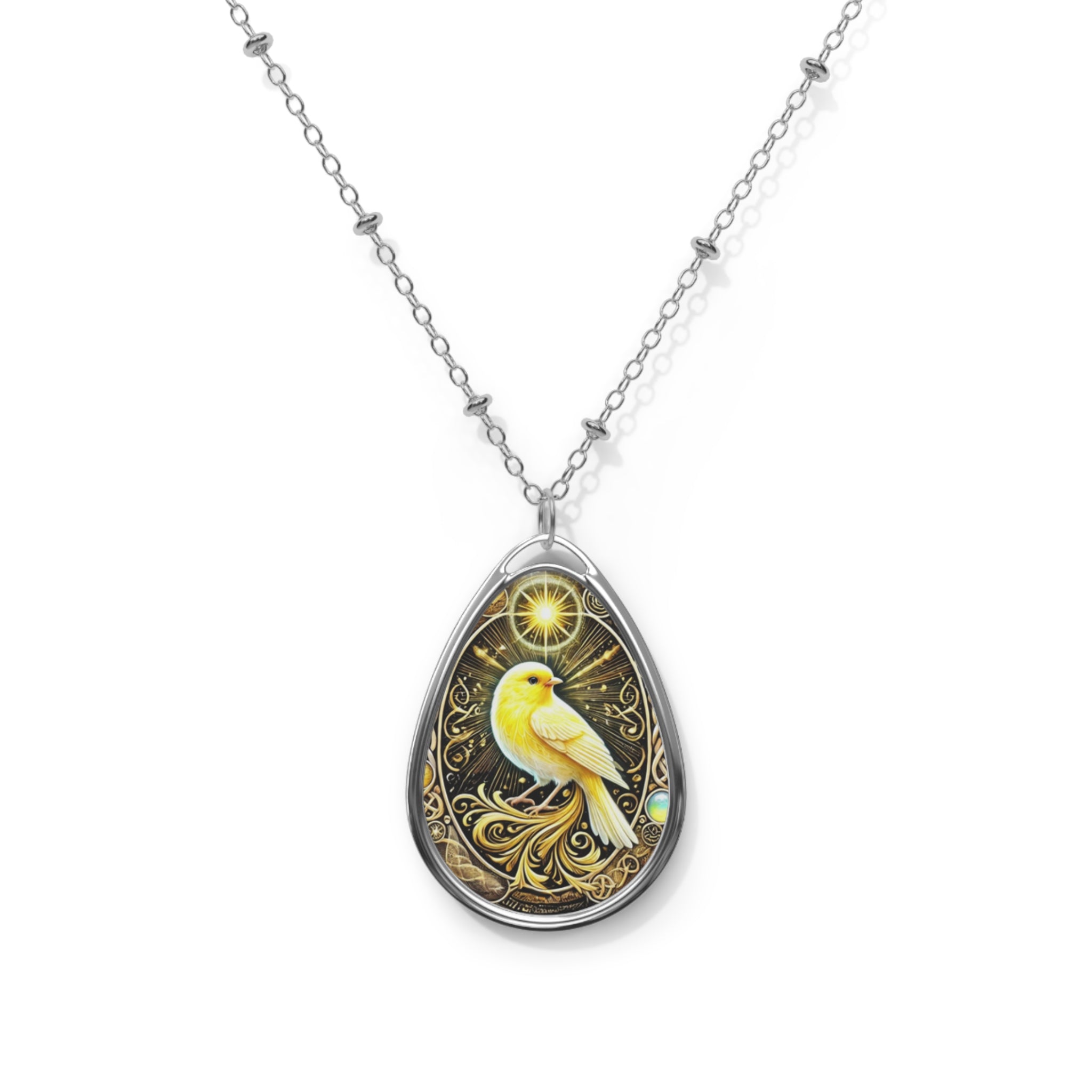 Canary Spirit Animal Necklace