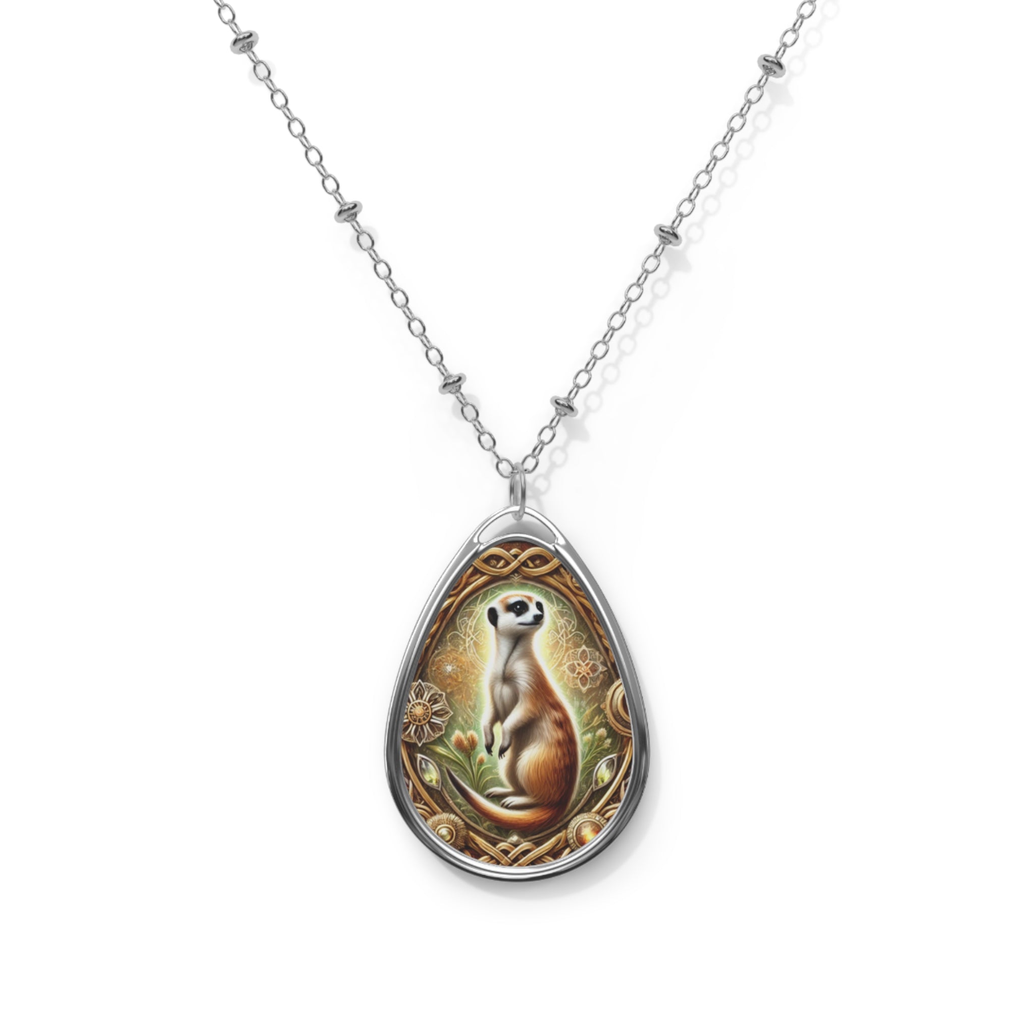 Meerkat Spirit Animal Necklace