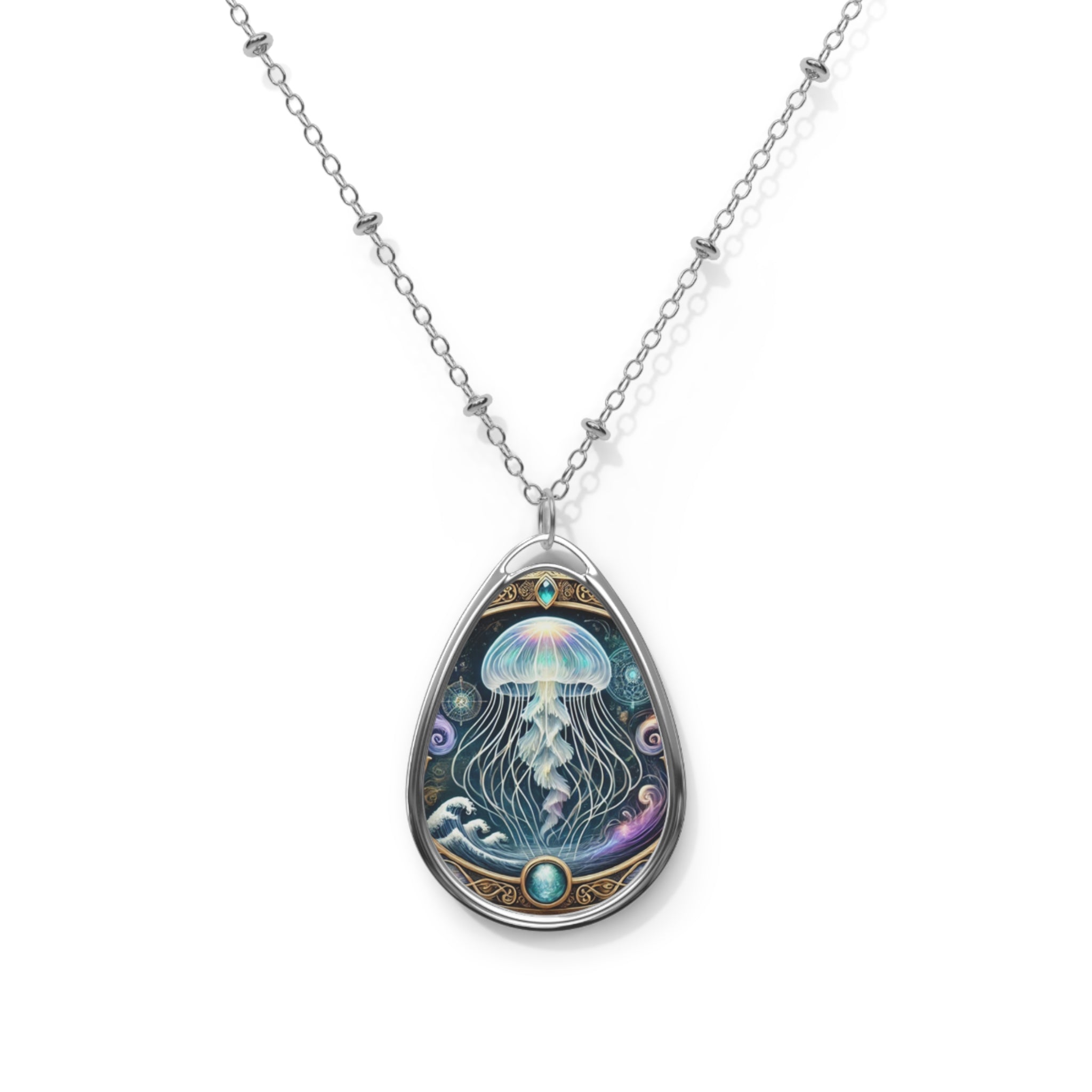 Jellyfish Spirit Animal Necklace