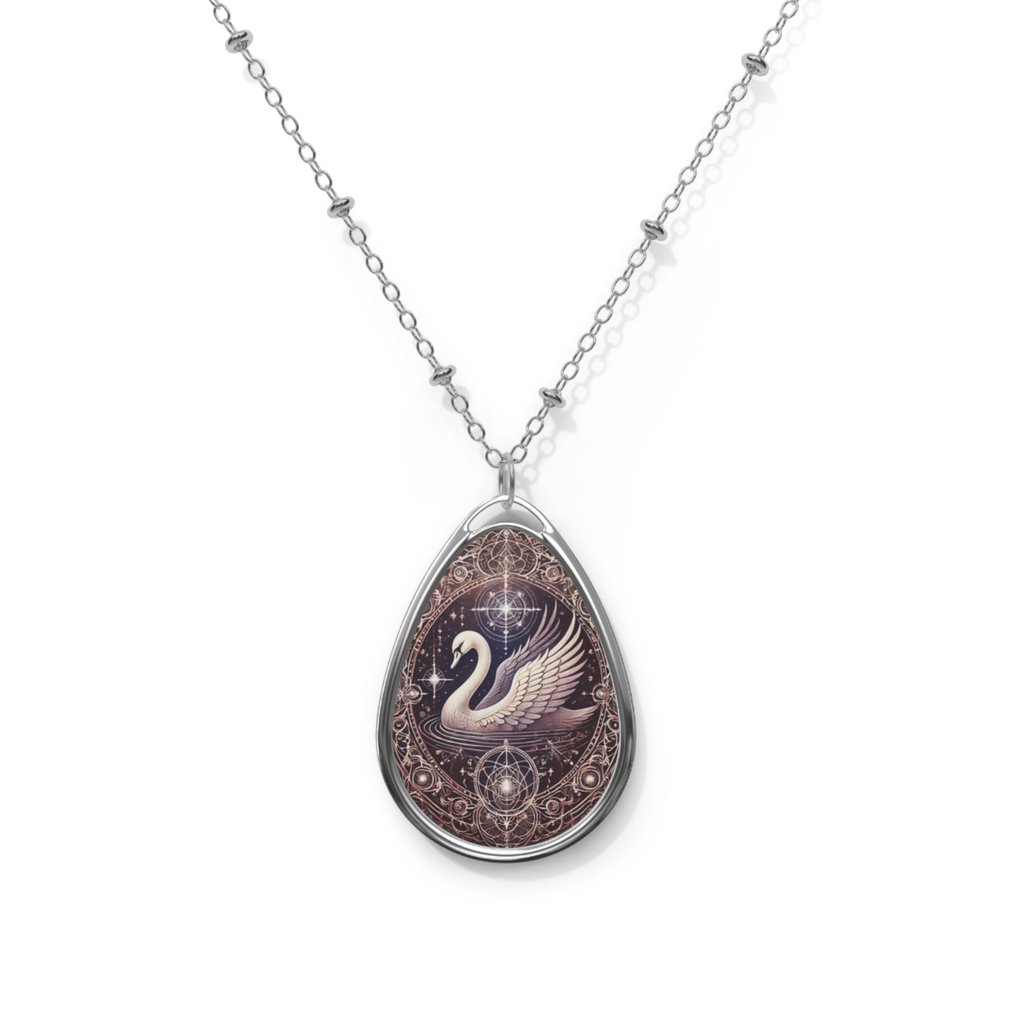 Swan Spirit Animal Necklace