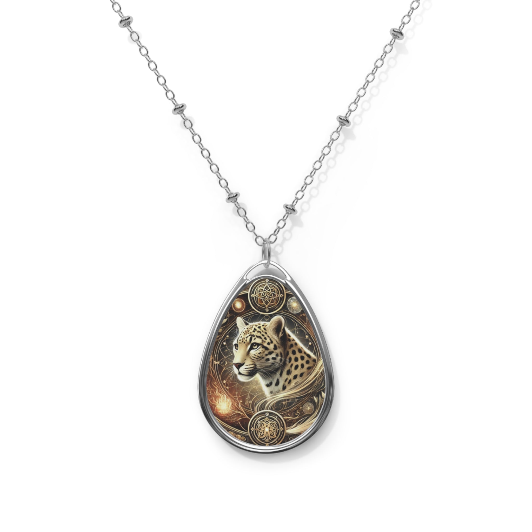 Leopard Spirit Animal Necklace