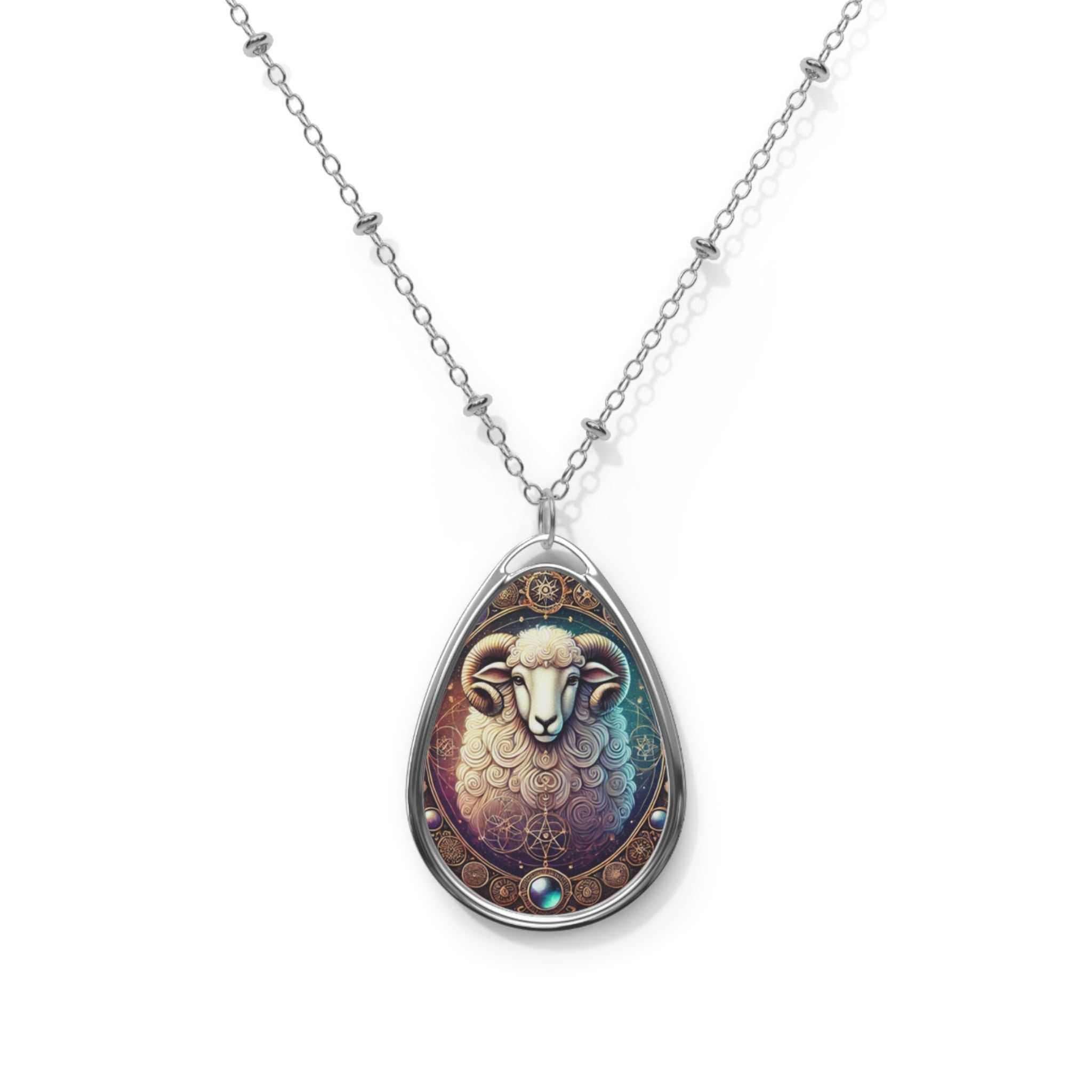 Sheep Spirit Animal Necklace