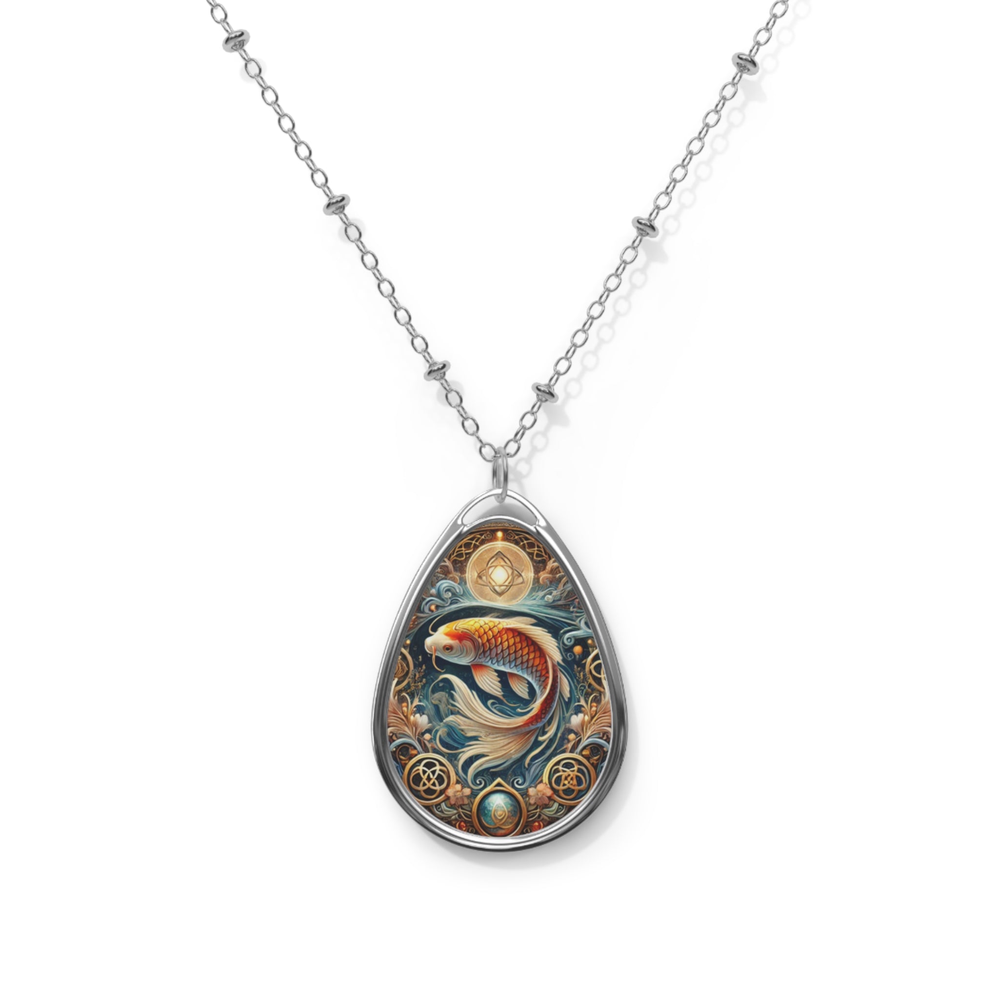 Koi Fish Spirit Animal Necklace