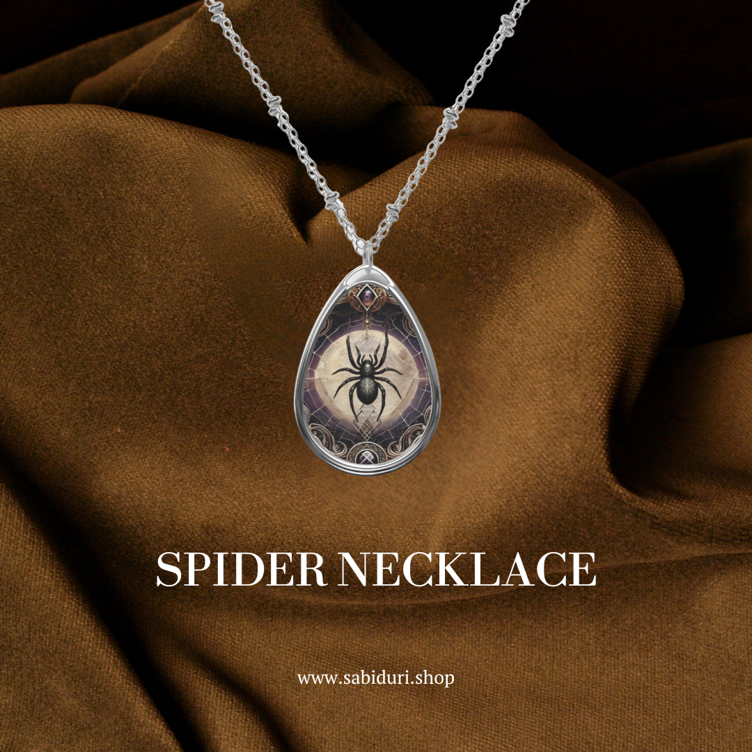 Spider Spirit Animal Necklace