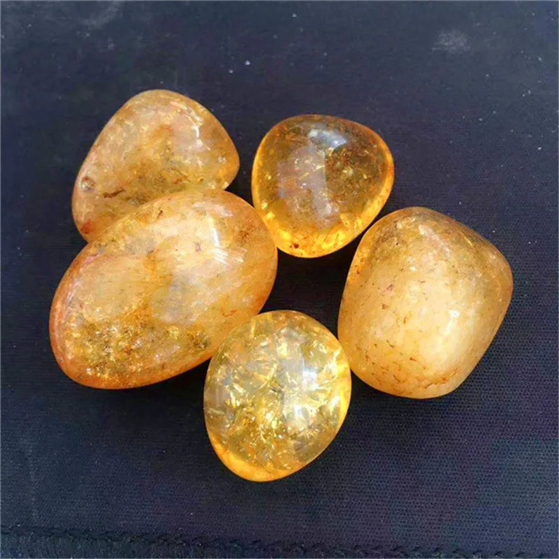 Citrine Quartz Tumbled Stone