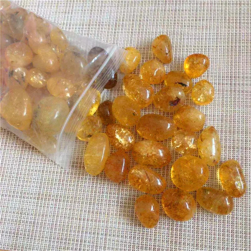 Citrine Quartz Tumbled Stone