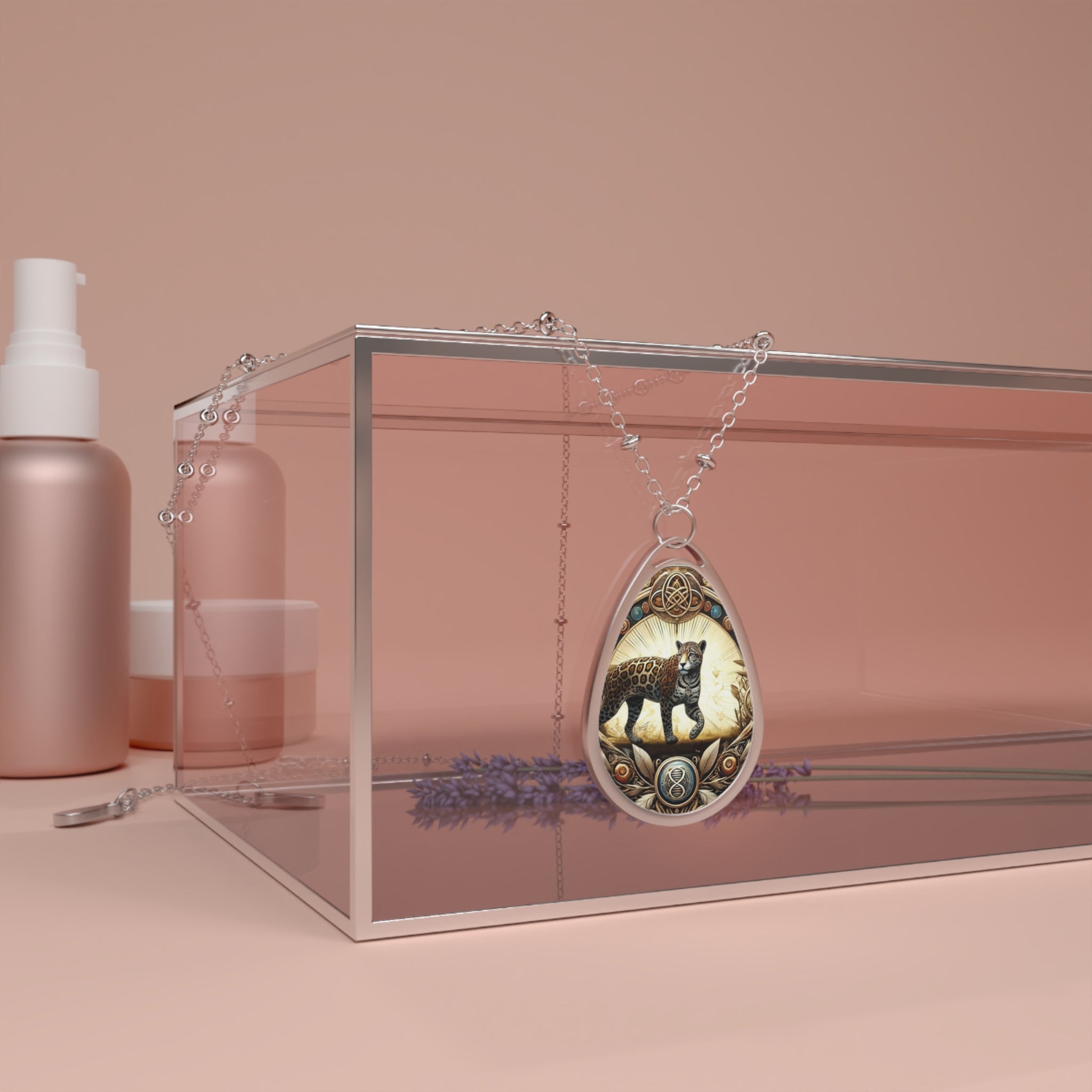 Jaguar Spirit Animal Necklace