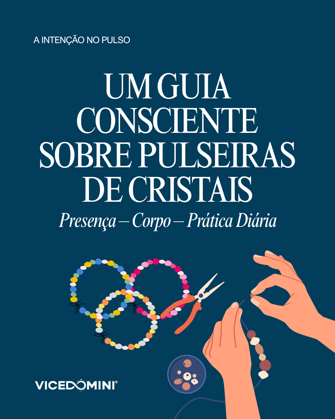 Um guia consciente sobre pulseiras de cristal
