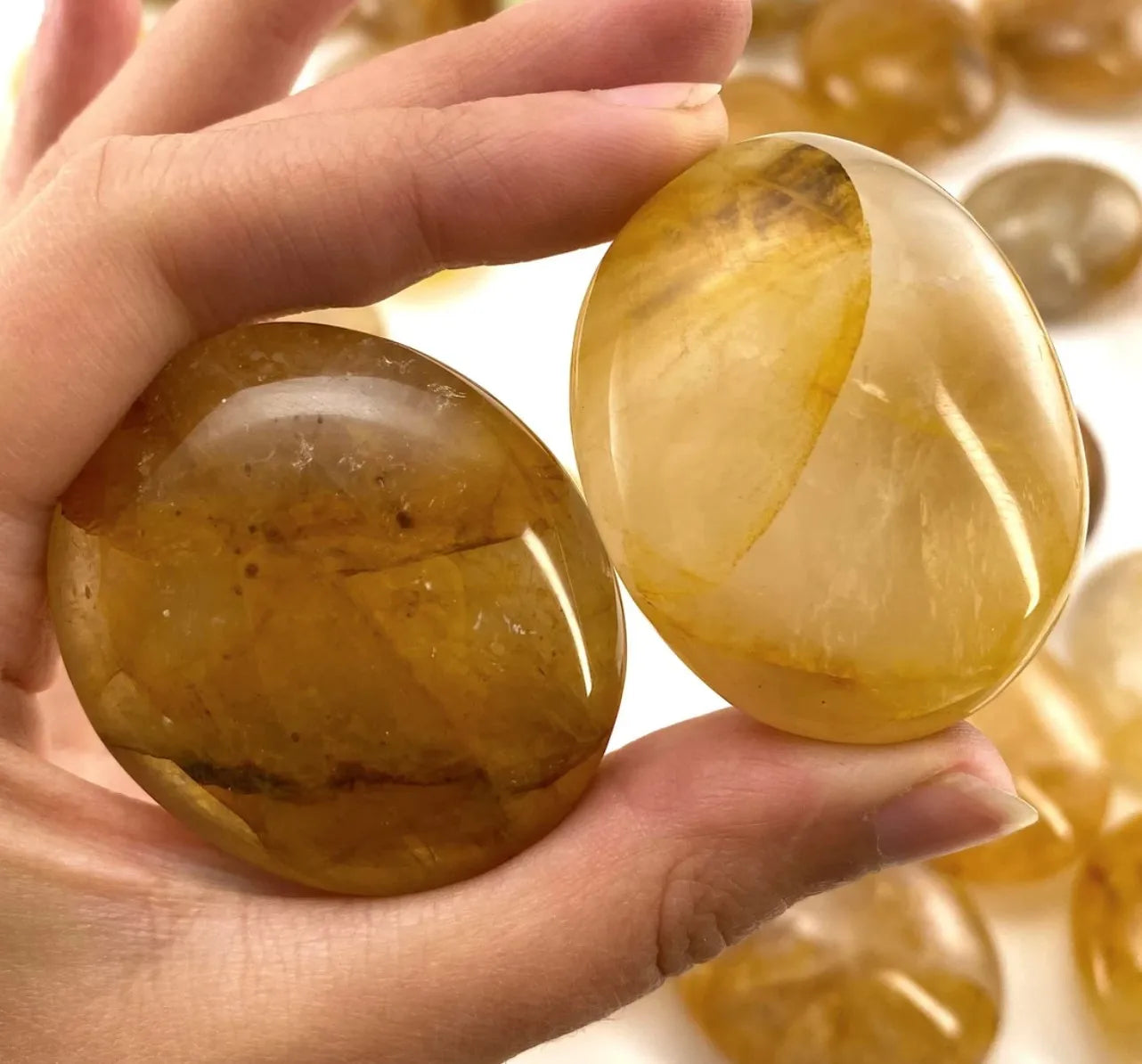 Natural Golden Healer Quartz Stone